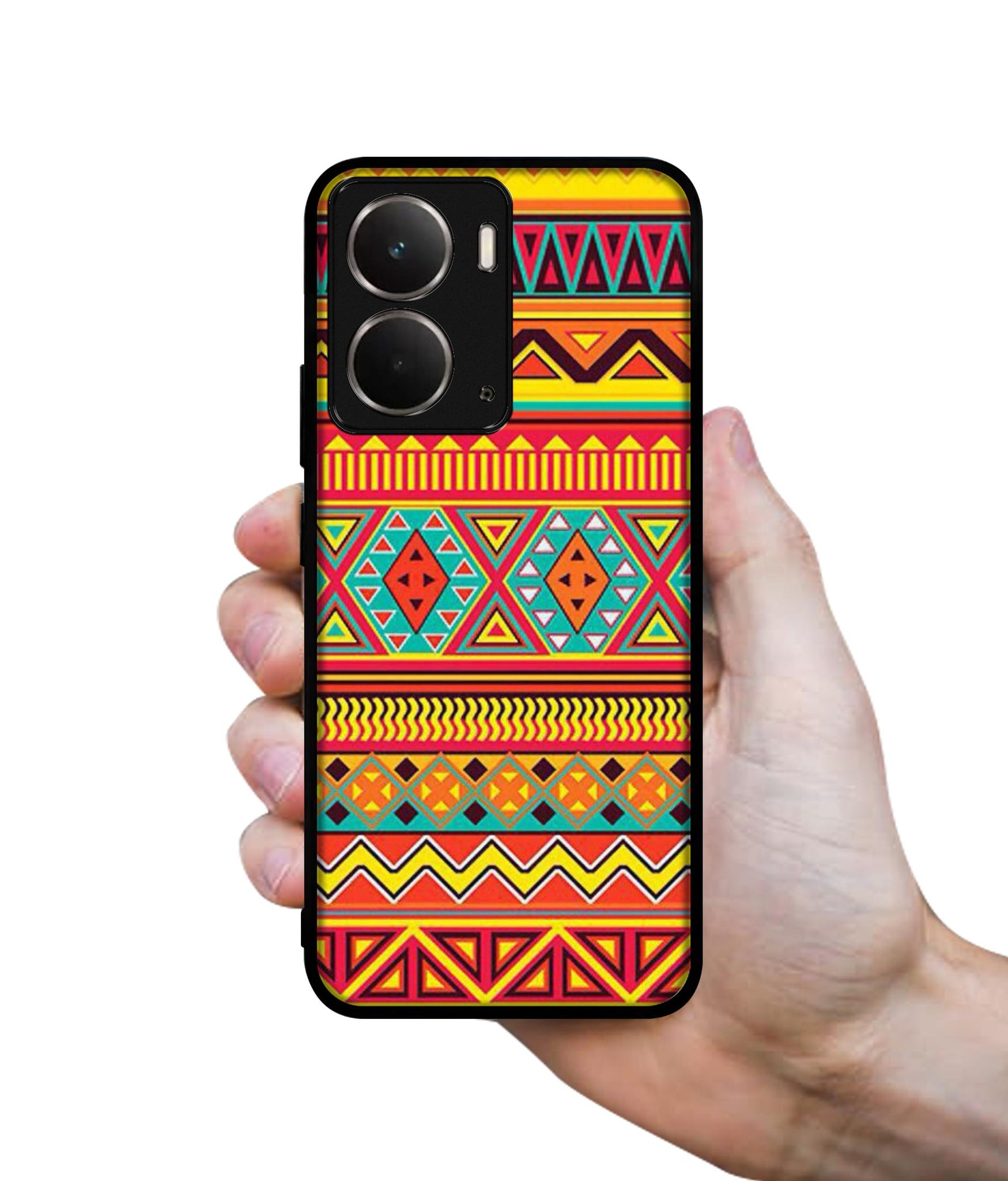 Artistic Rangoli Designer 2D Printed Back Case Cover for Realme P3 5G / Realme Neo7x 5G