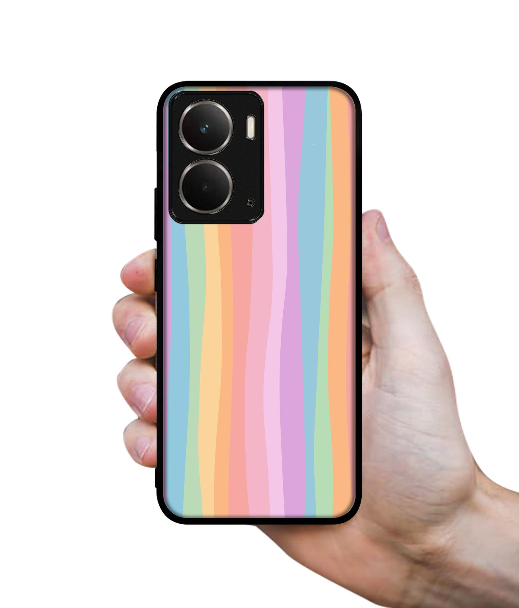 Cool Rainbow Designer 2D Printed Back Case Cover for Realme P3 5G / Realme Neo7x 5G