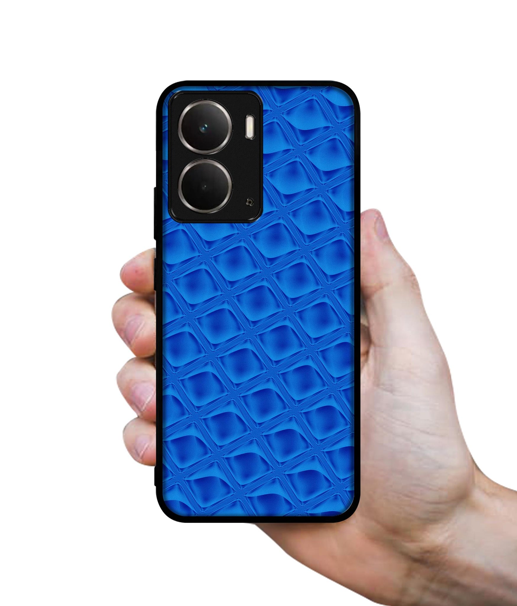 Blue Diamond Designer 2D Printed Back Case Cover for Realme P3 5G / Realme Neo7x 5G