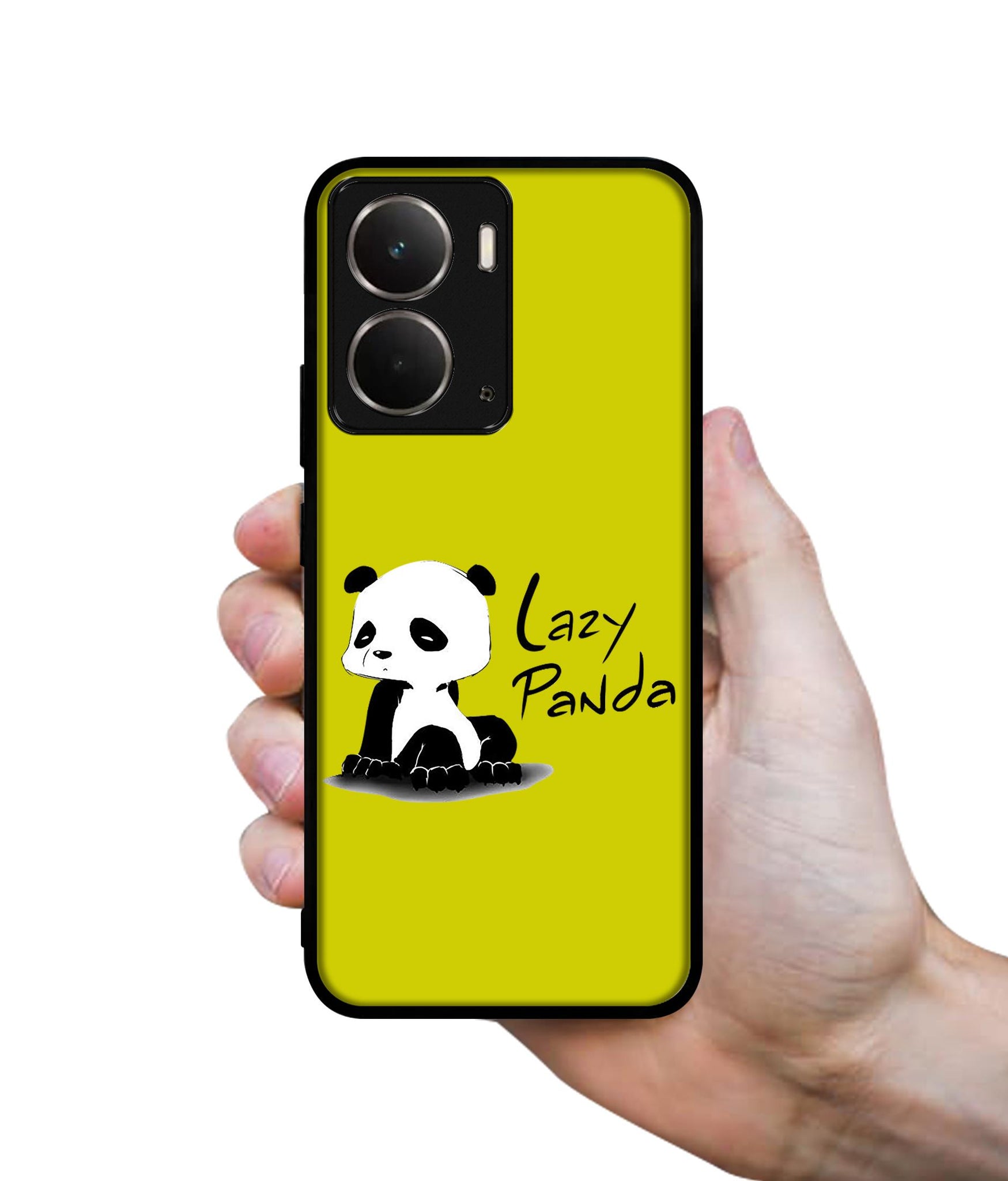 Lazy Panda Designer 2D Printed Back Case Cover for Realme P3 5G / Realme Neo7x 5G