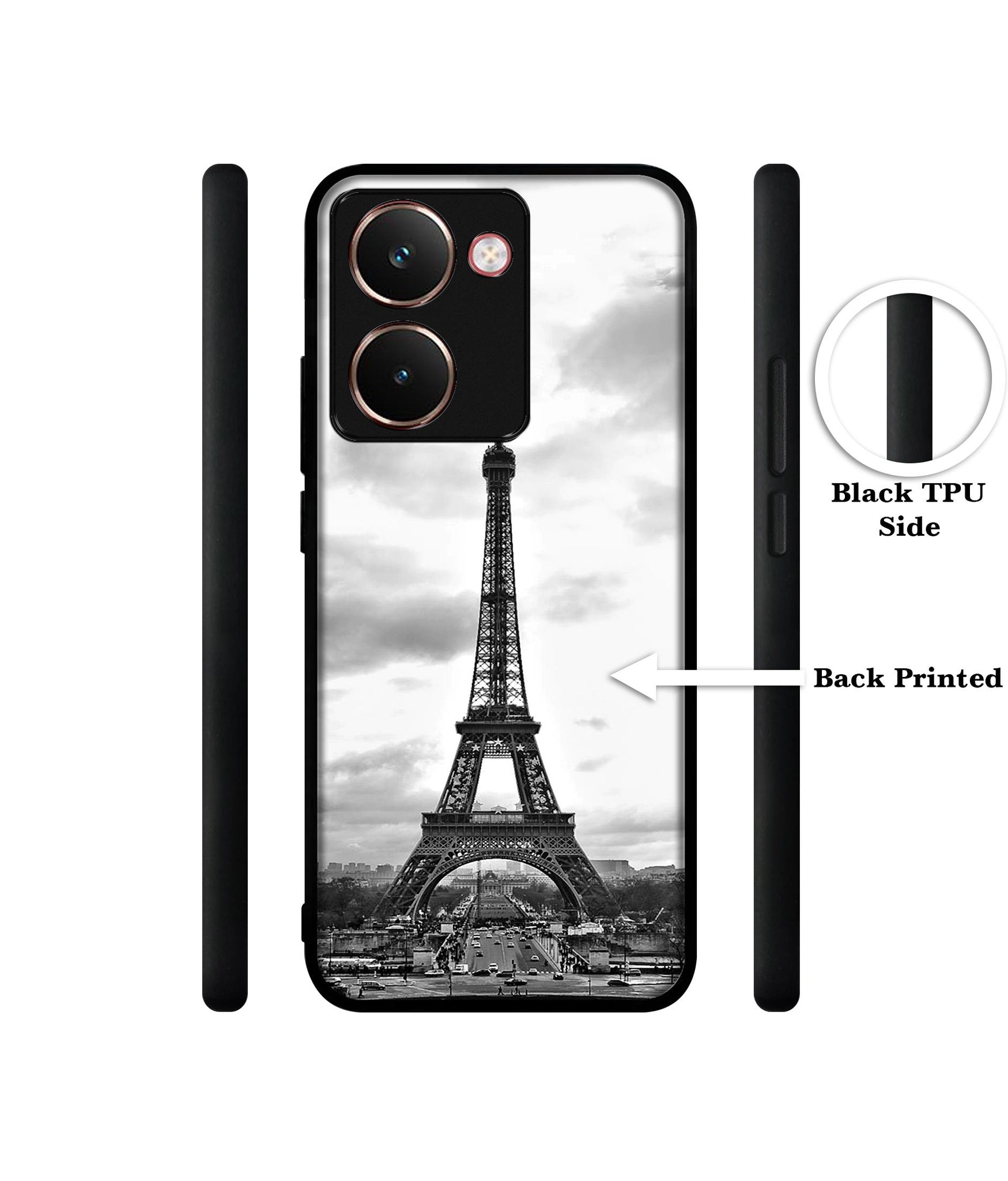 Eiffel Tower Designer 2D Printed Back Case Cover for Realme P3 Ultra 5G
