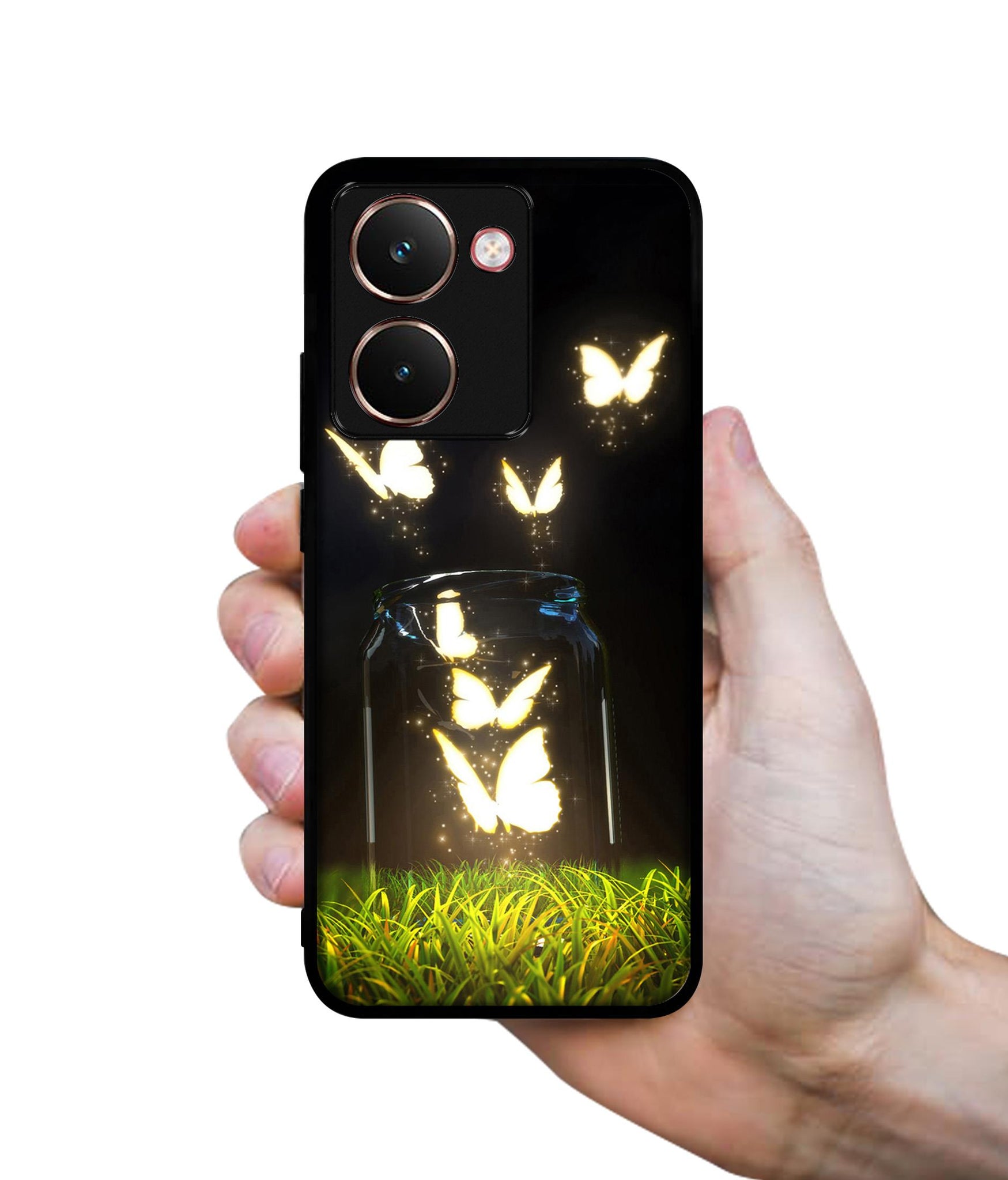 Butterfly Designer 2D Printed Back Case Cover for Realme P3 Ultra 5G