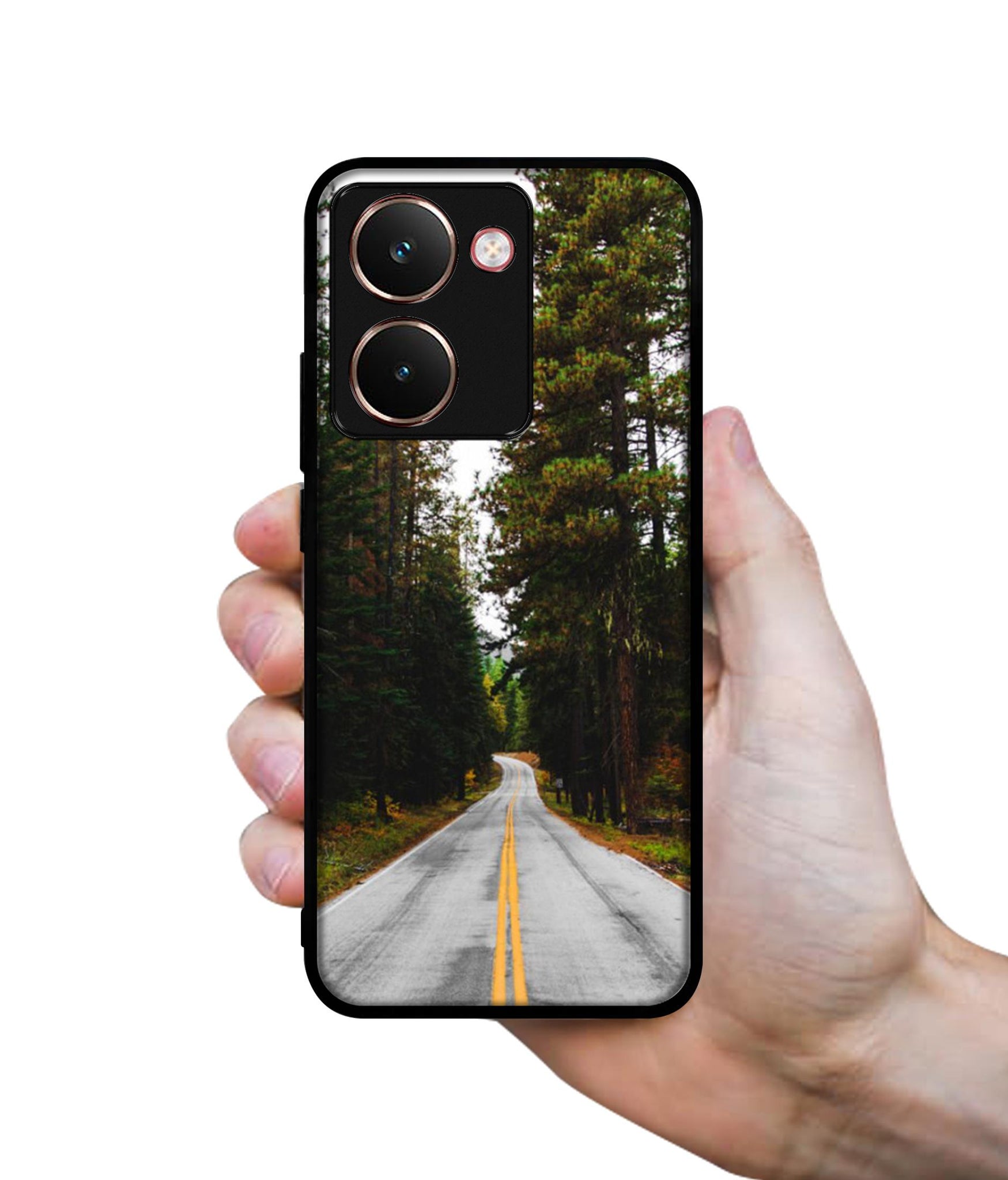 Road Photo Designer 2D Printed Back Case Cover for Realme P3 Ultra 5G