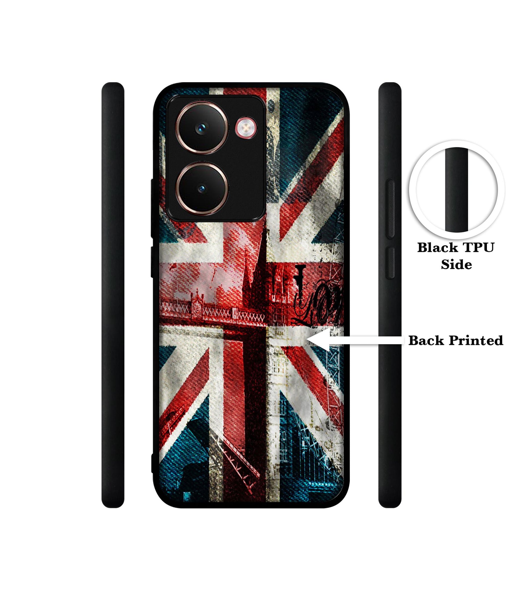 London Flag wallpaper Designer 2D Printed Back Case Cover for Realme P3 Ultra 5G