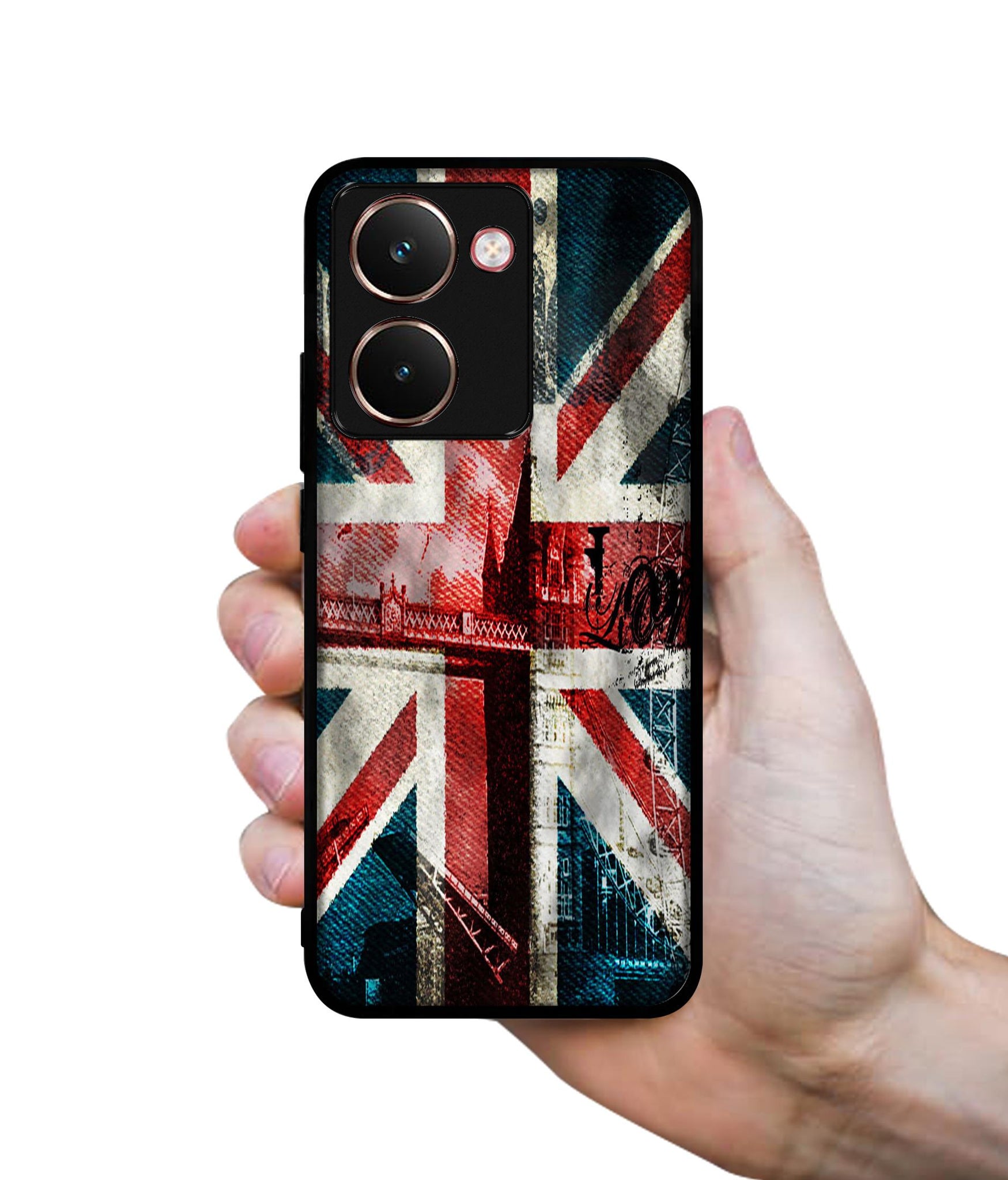 London Flag wallpaper Designer 2D Printed Back Case Cover for Realme P3 Ultra 5G