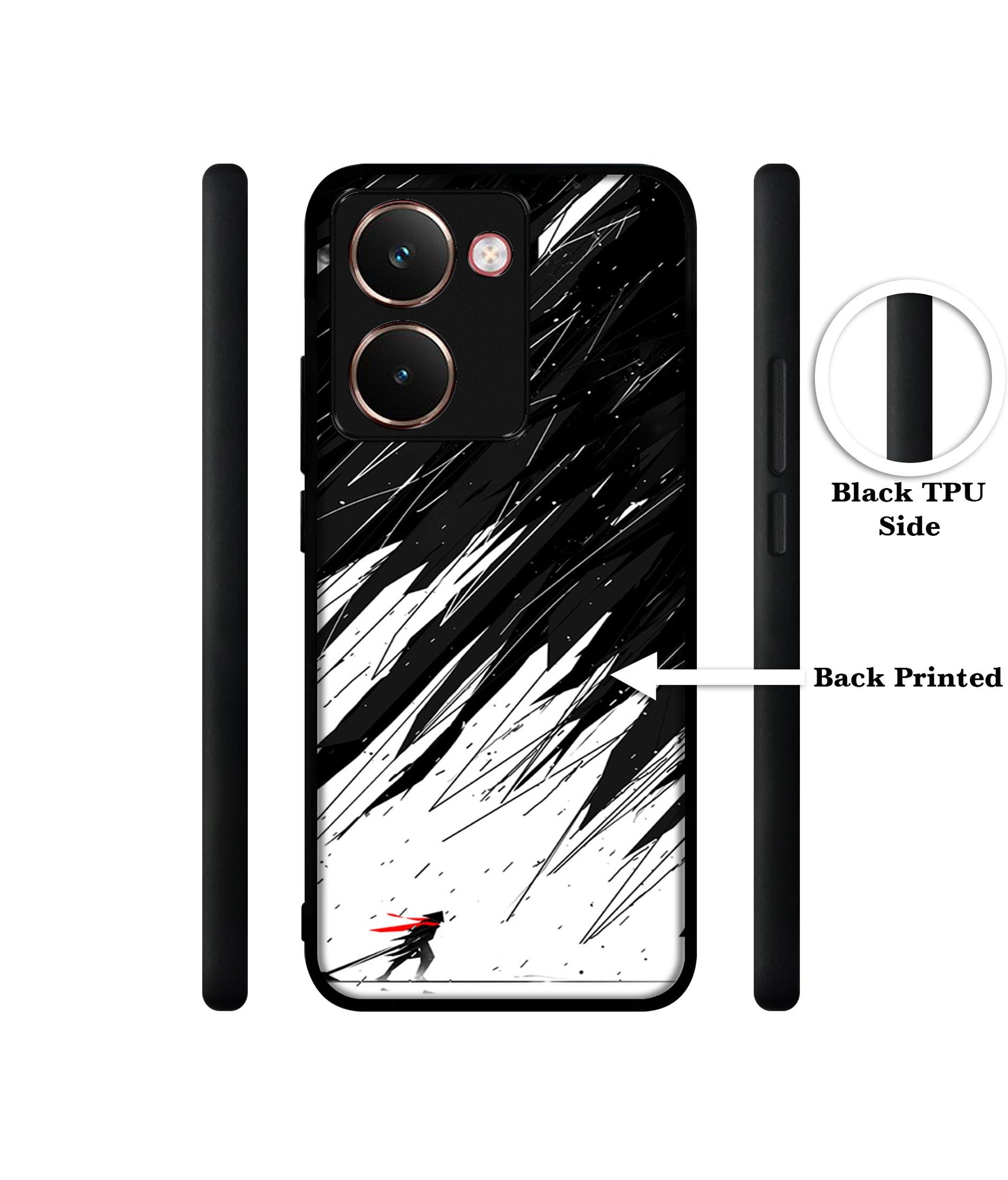 Geometric Strom Designer 2D Printed Back Case Cover for Realme P3 Ultra 5G