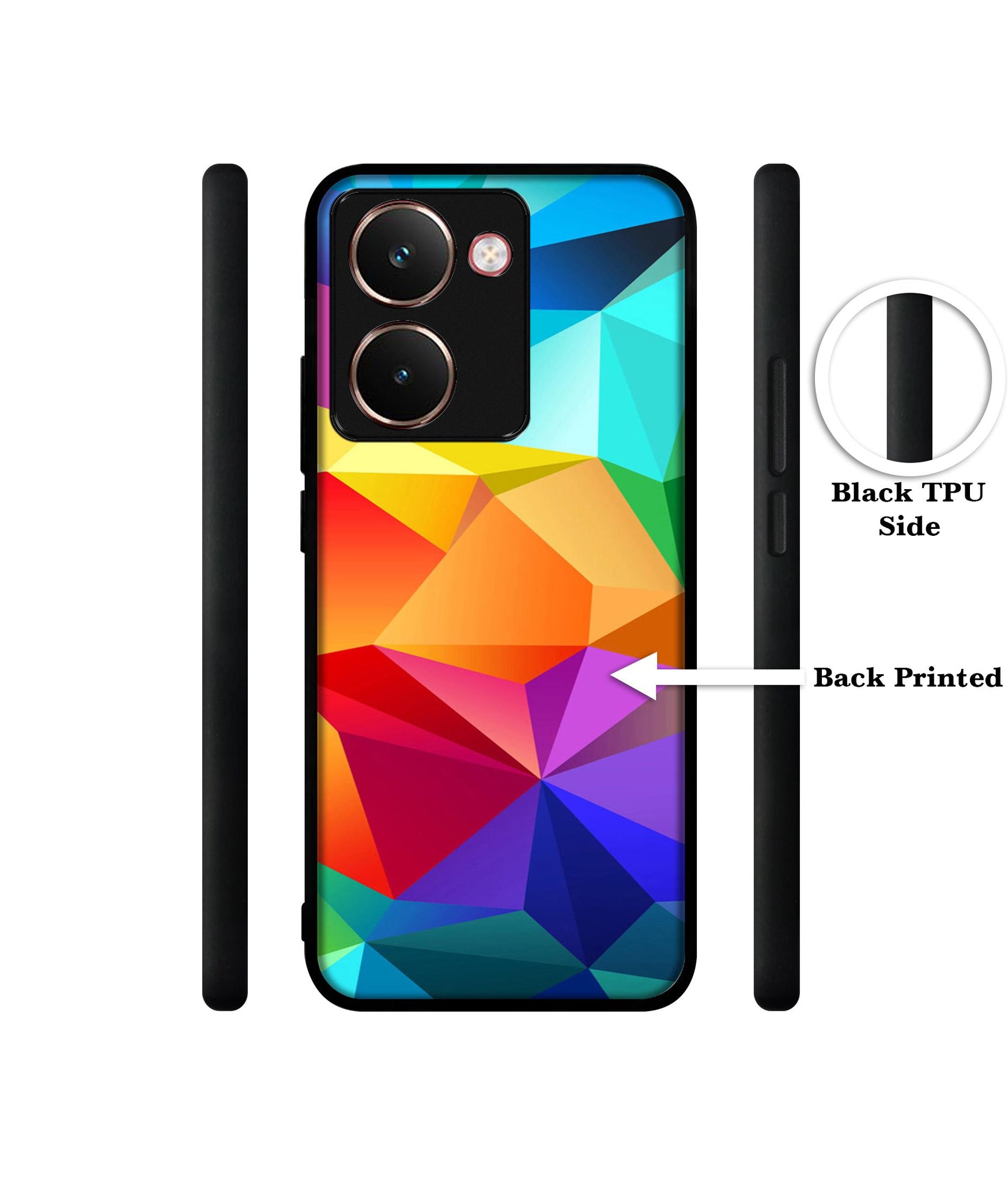 Colorful Pattern Designer 2D Printed Back Case Cover for Realme P3 Ultra 5G
