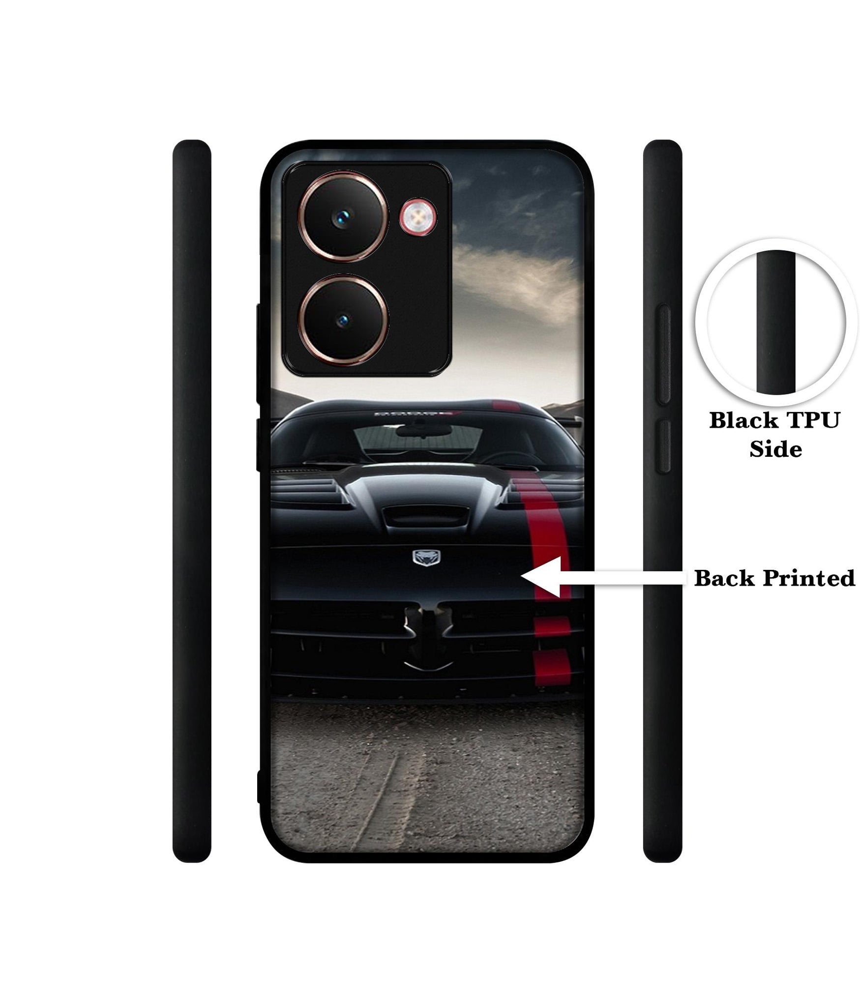 Sports Car Pattern Designer 2D Printed Back Case Cover for Realme P3 Ultra 5G