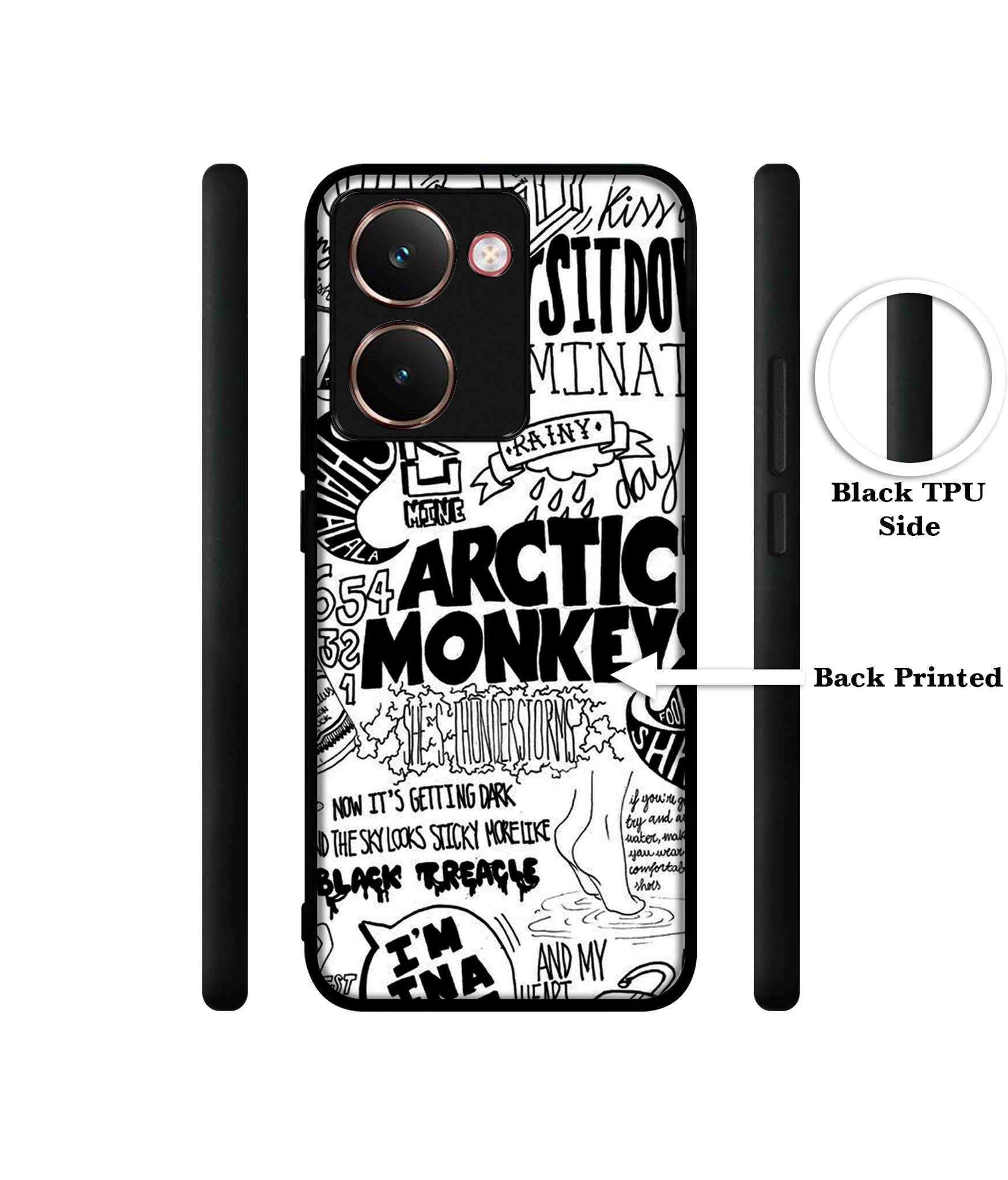 Arctic Monkeys Pattern Designer 2D Printed Back Case Cover for Realme P3 Ultra 5G