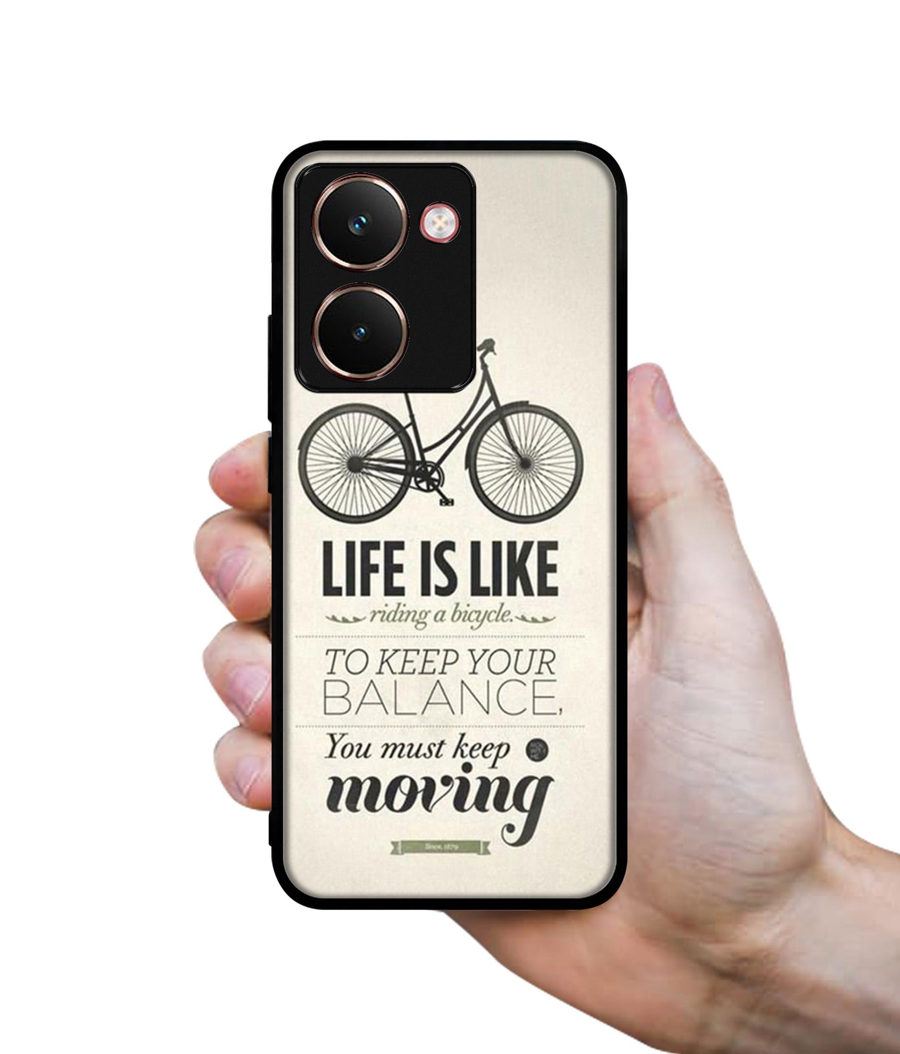 Life is Like Moving Designer 2D Printed Back Case Cover for Realme P3 Ultra 5G