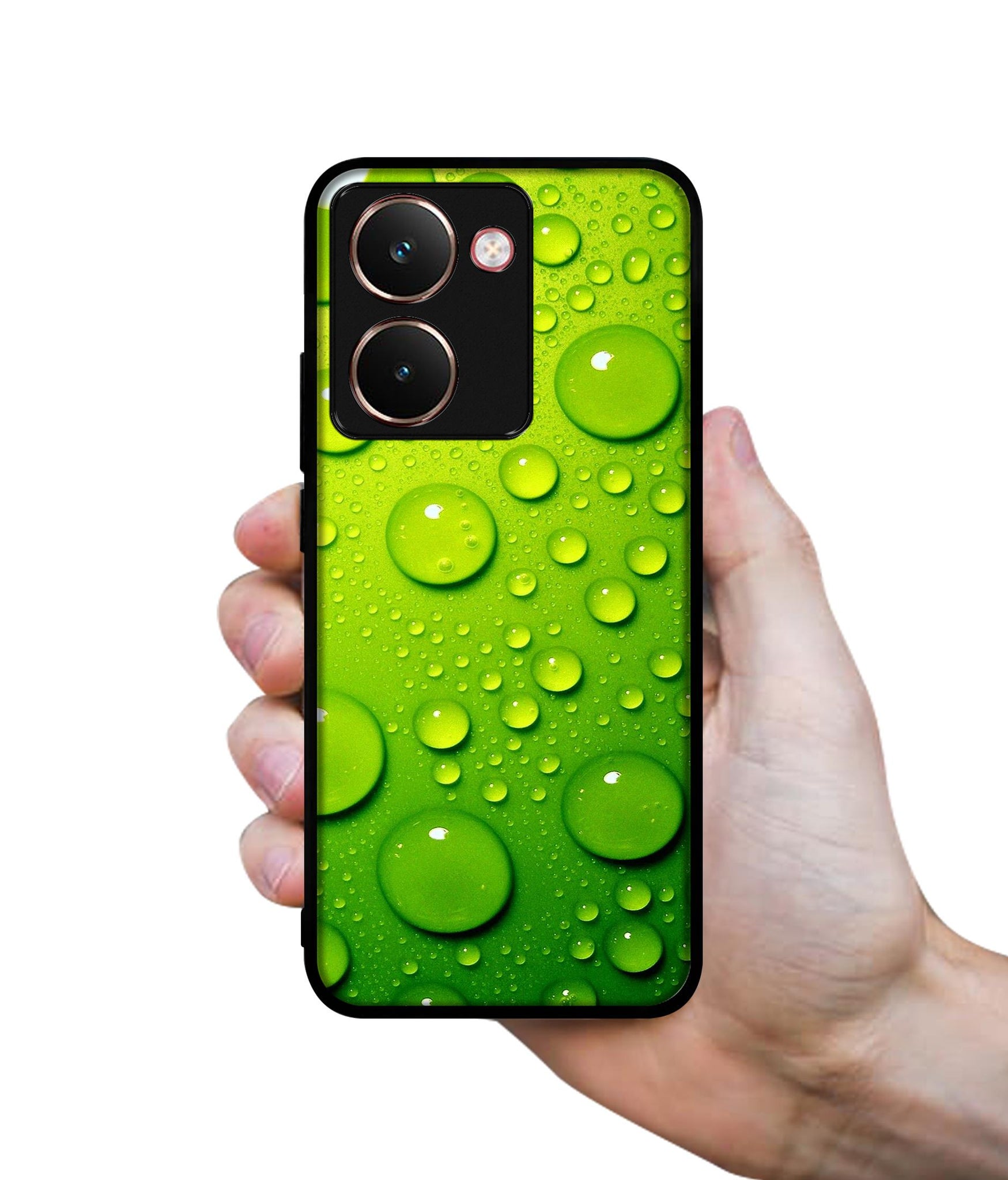 Green Bubbles Designer 2D Printed Back Case Cover for Realme P3 Ultra 5G