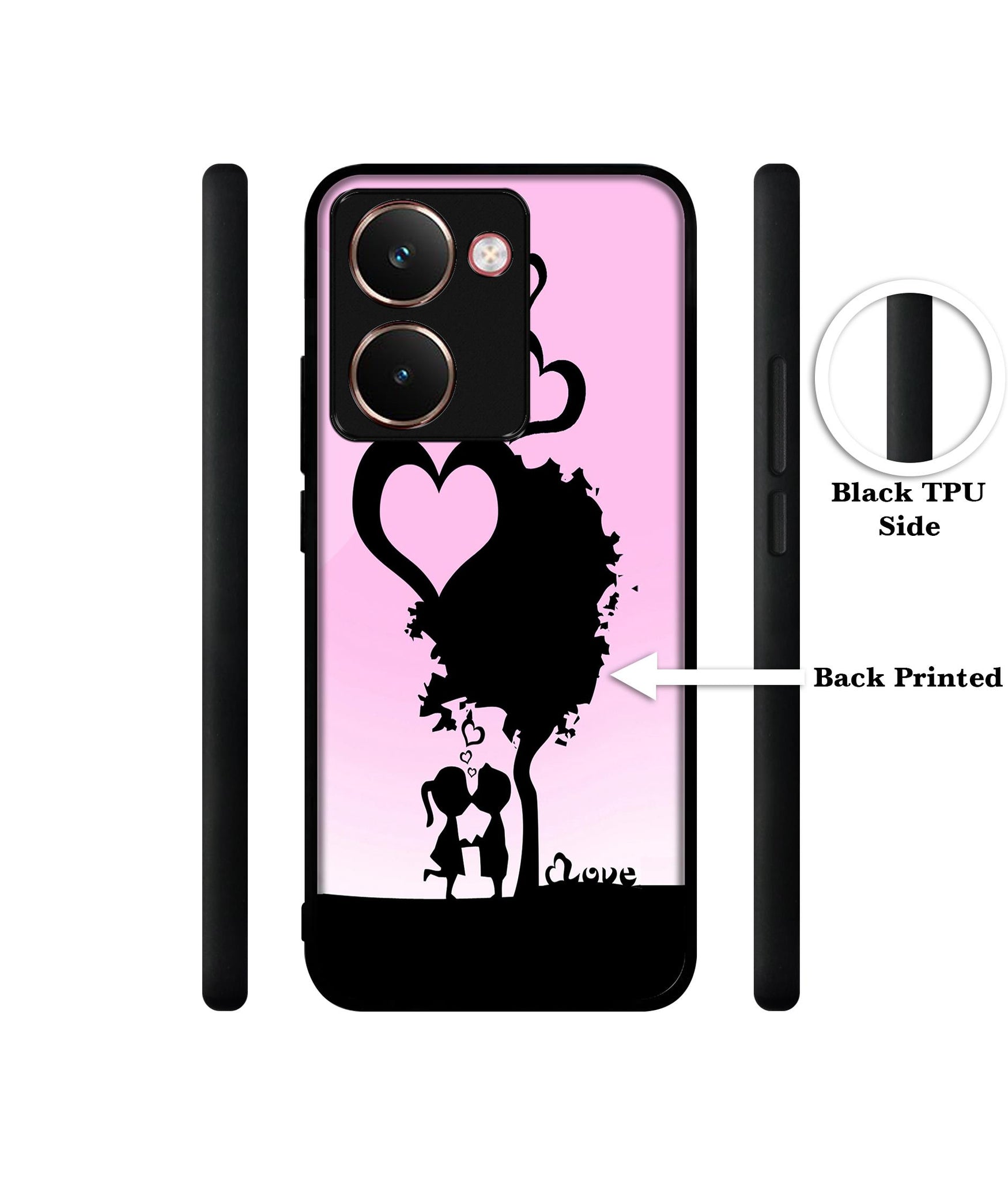 Sweet Love Designer 2D Printed Back Case Cover for Realme P3 Ultra 5G