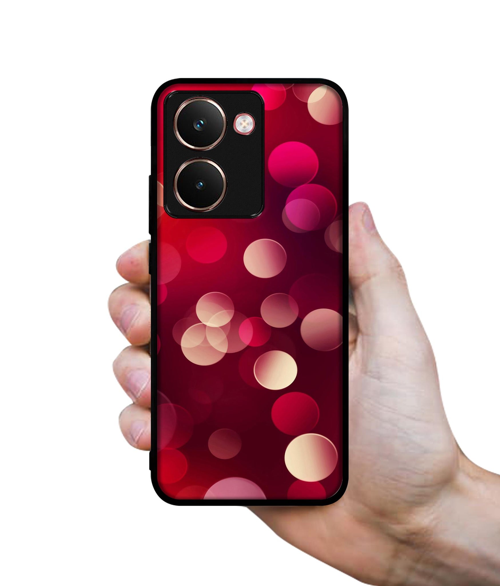 3D Circles Designer 2D Printed Back Case Cover for Realme P3 Ultra 5G