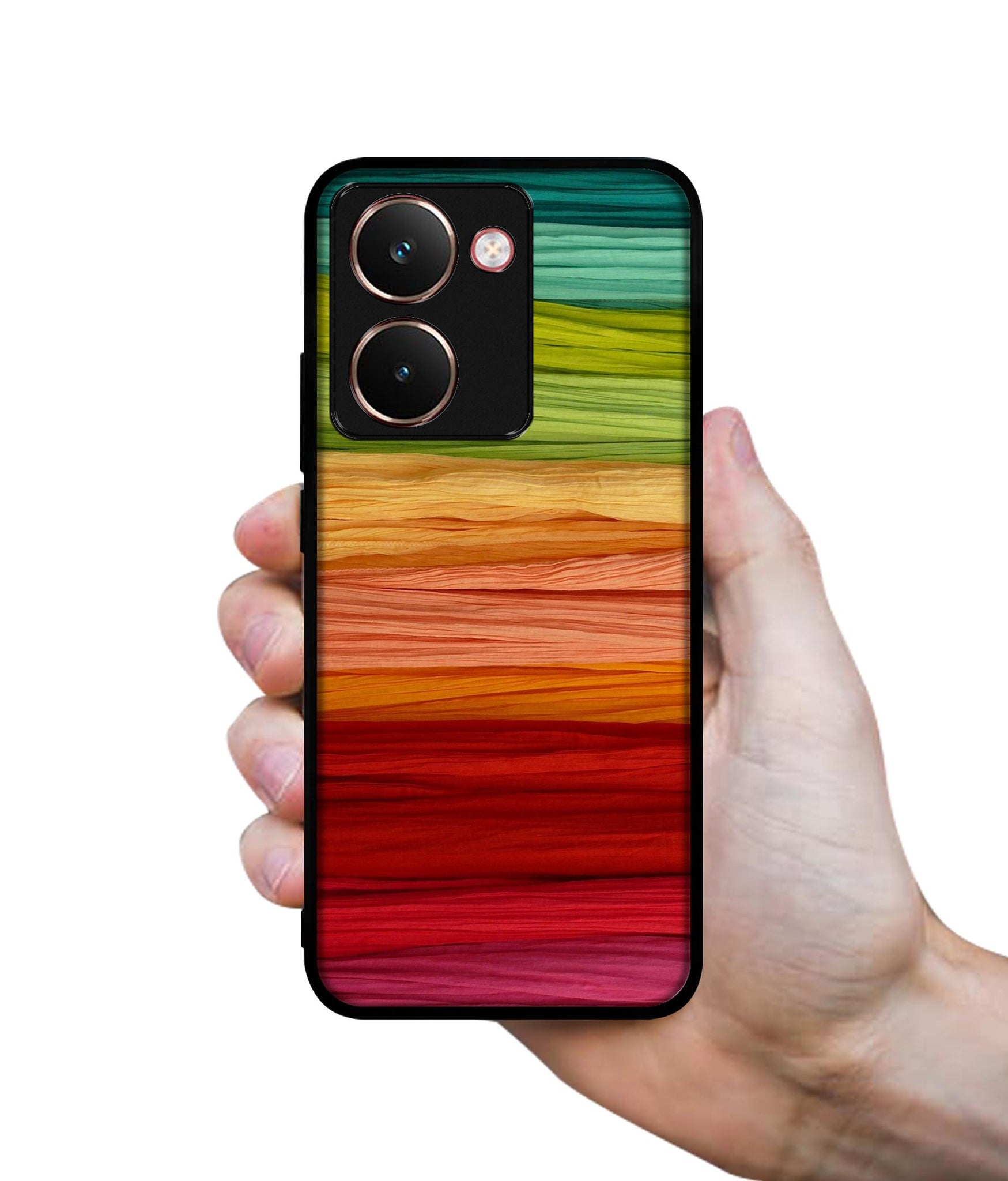 Colorful Thread Designer 2D Printed Back Case Cover for Realme P3 Ultra 5G