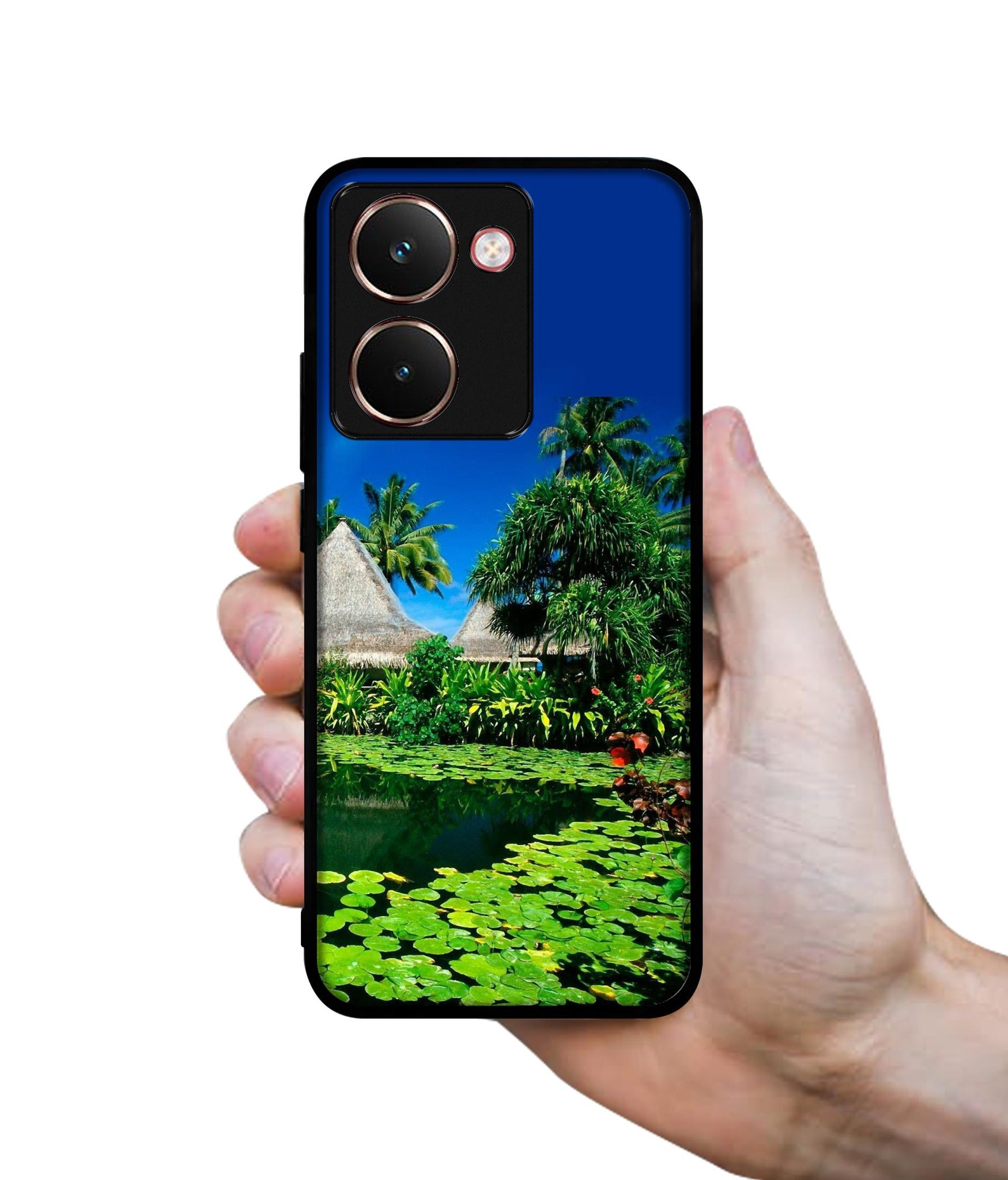 Tropics Water Designer 2D Printed Back Case Cover for Realme P3 Ultra 5G