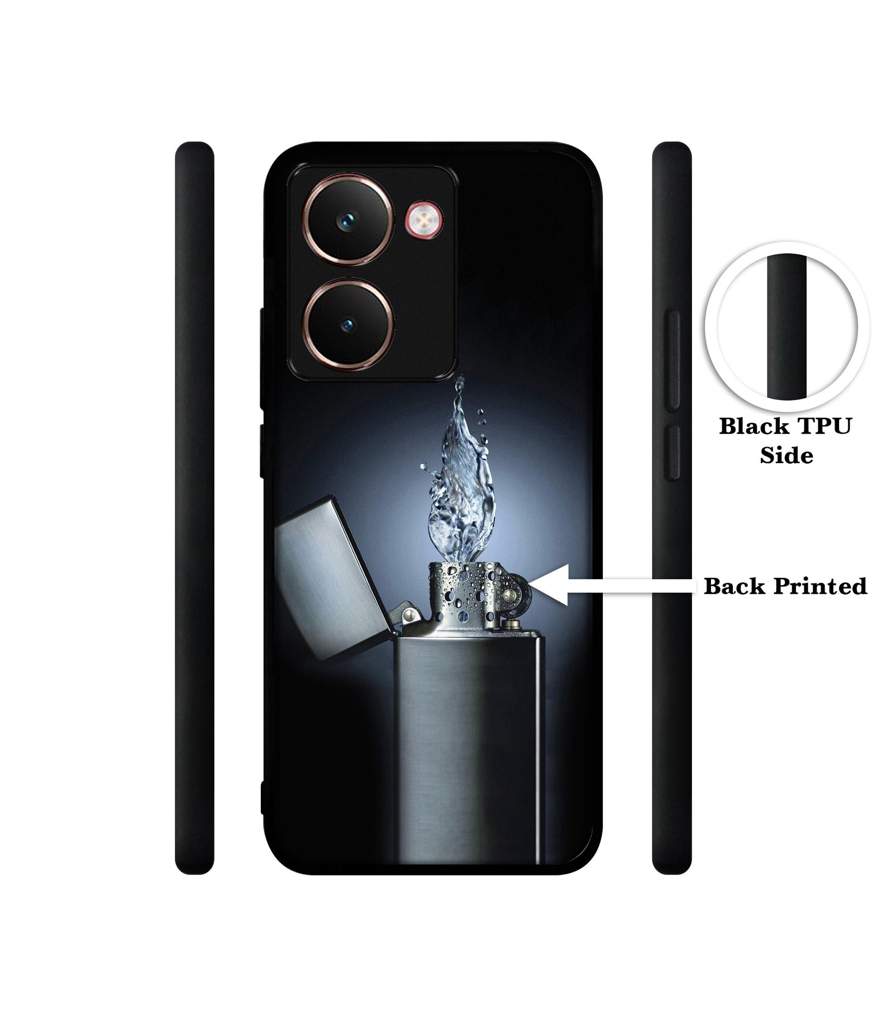 Water Lighter Designer 2D Printed Back Case Cover for Realme P3 Ultra 5G