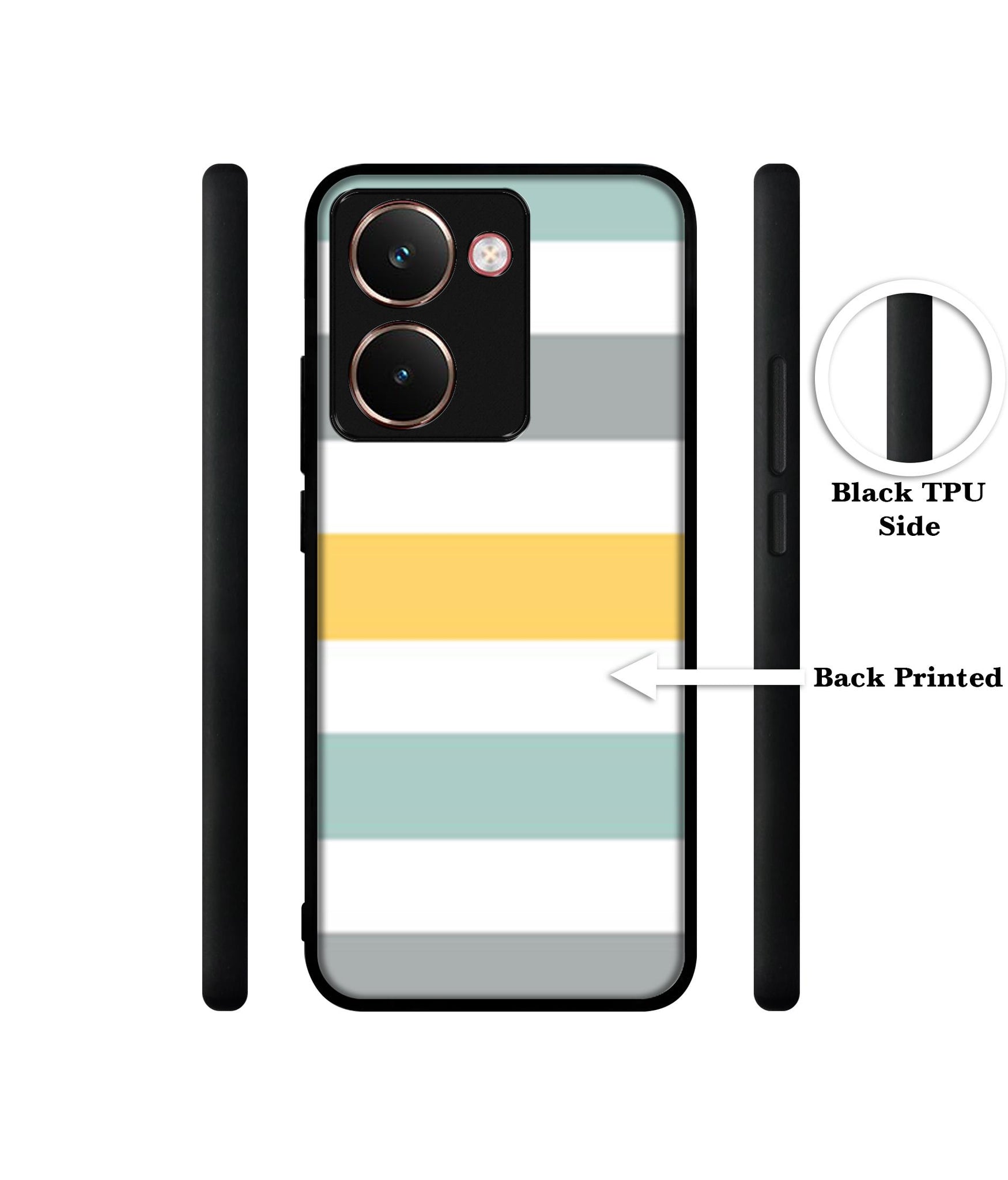 Line Texture Designer 2D Printed Back Case Cover for Realme P3 Ultra 5G