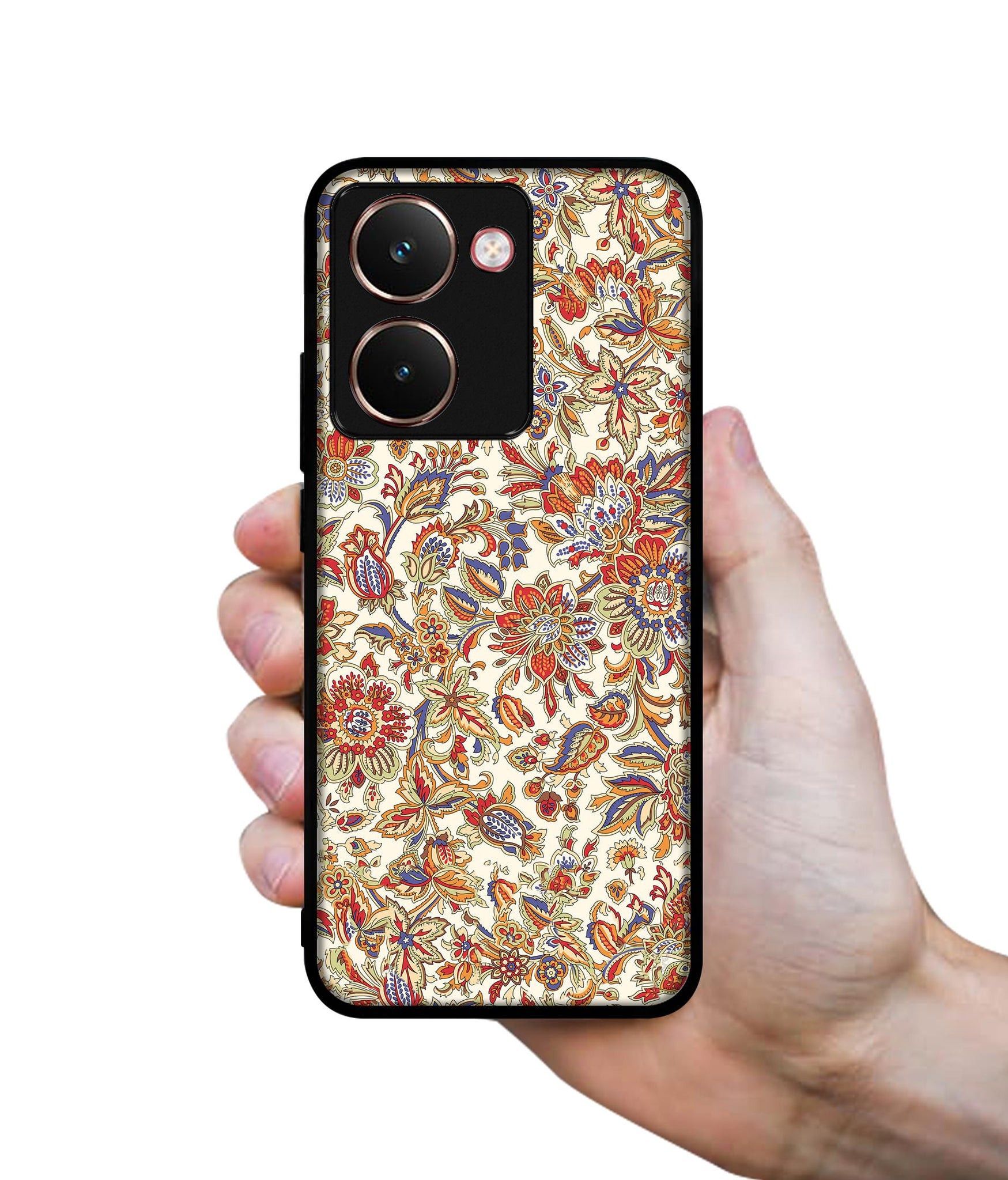 Floral Designer 2D Printed Back Case Cover for Realme P3 Ultra 5G