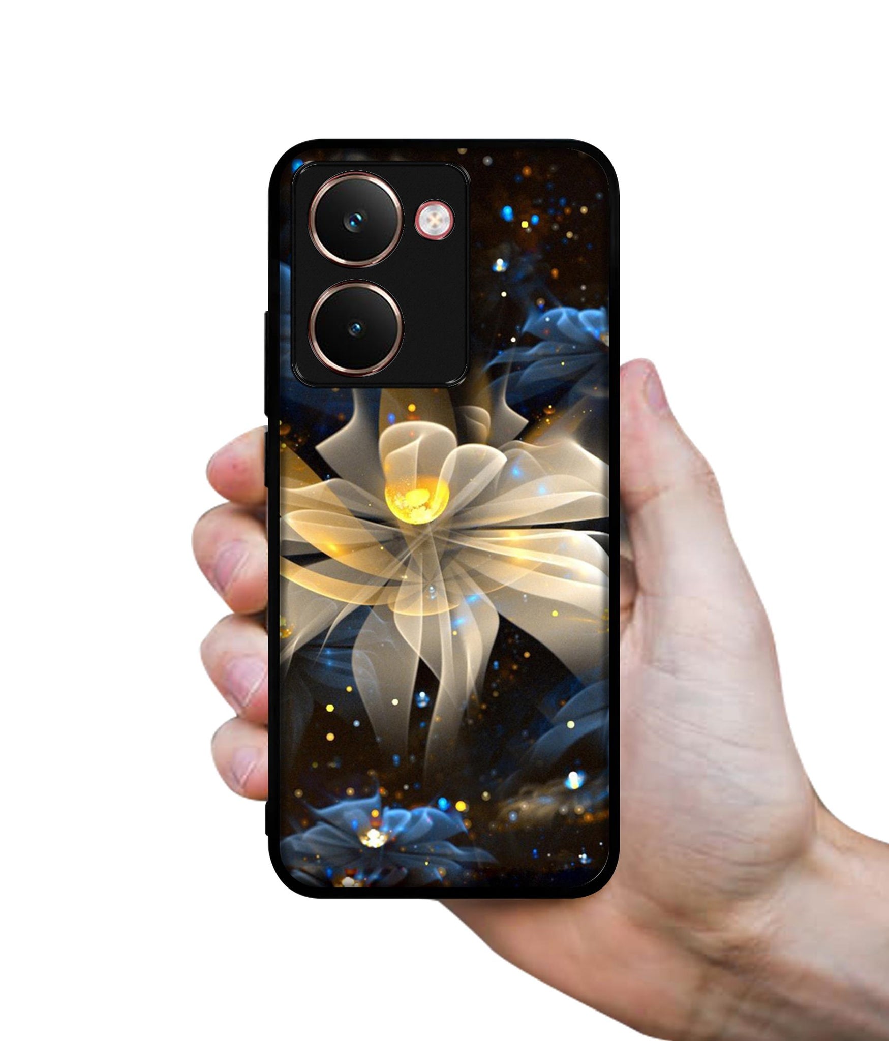 Art Flower Designer 2D Printed Back Case Cover for Realme P3 Ultra 5G
