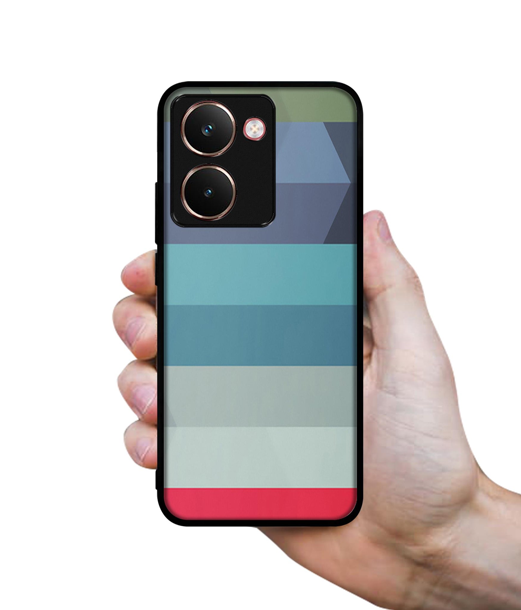 Colorful Lines Designer 2D Printed Back Case Cover for Realme P3 Ultra 5G