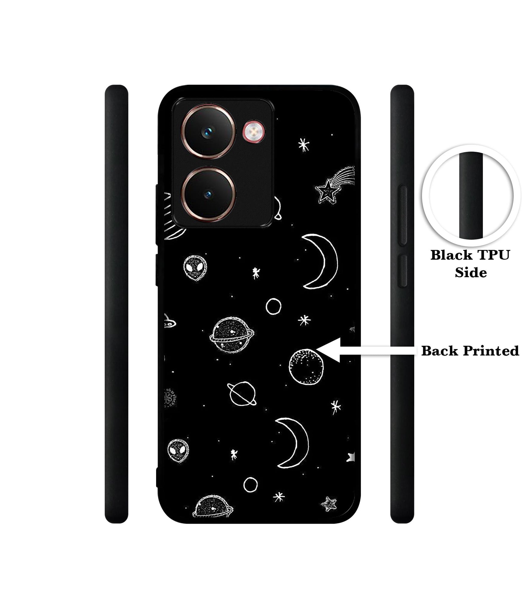 Space Stars Universe Designer 2D Printed Back Case Cover for Realme P3 Ultra 5G