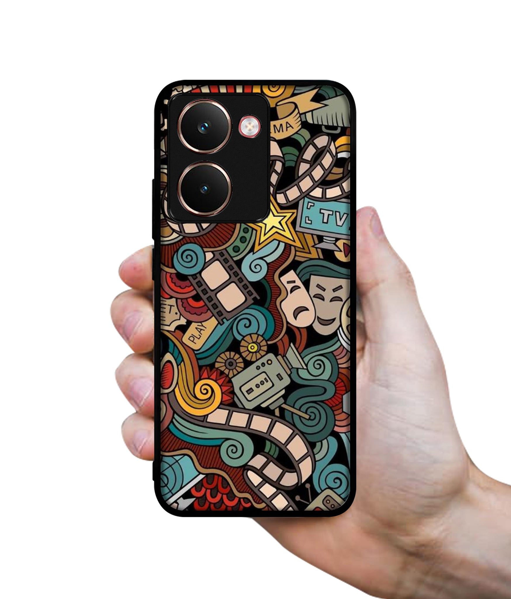 Movies Designer 2D Printed Back Case Cover for Realme P3 Ultra 5G