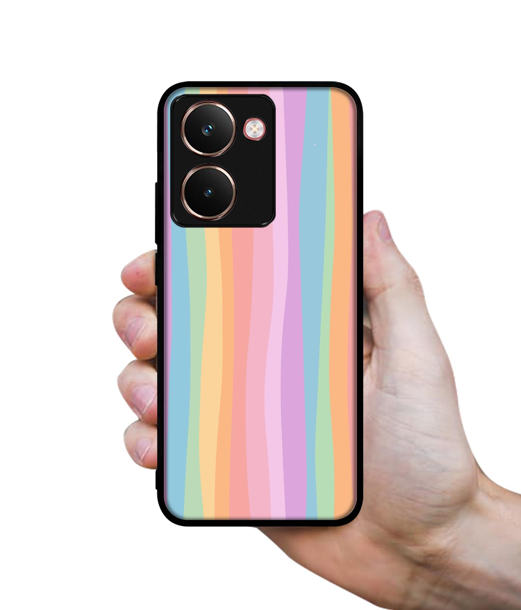 Cool Rainbow Designer 2D Printed Back Case Cover for Realme P3 Ultra 5G