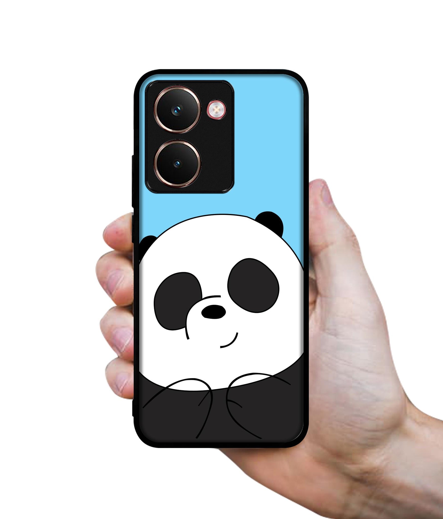 Cute Panda Designer 2D Printed Back Case Cover for Realme P3 Ultra 5G