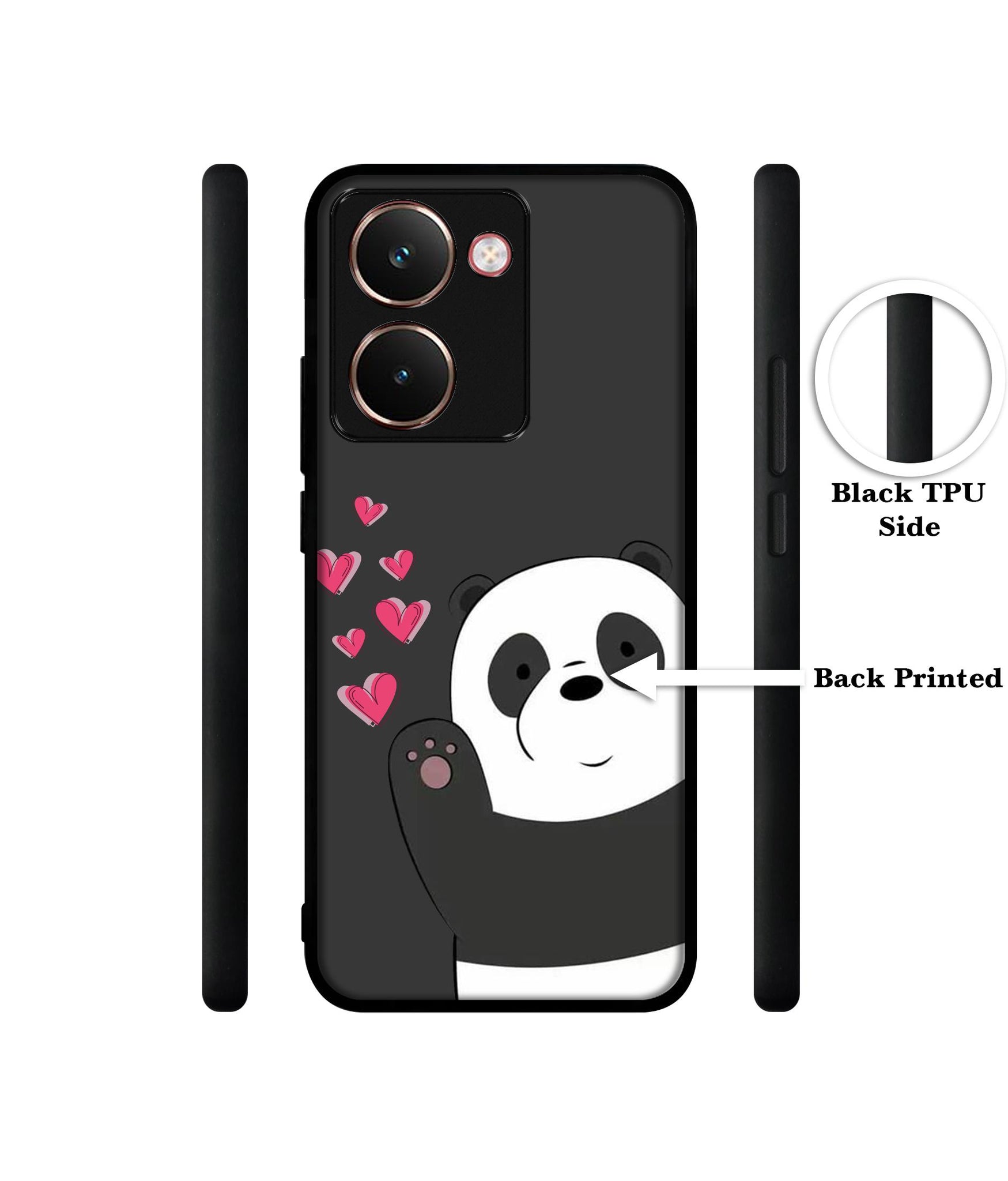 Love Panda Designer 2D Printed Back Case Cover for Realme P3 Ultra 5G