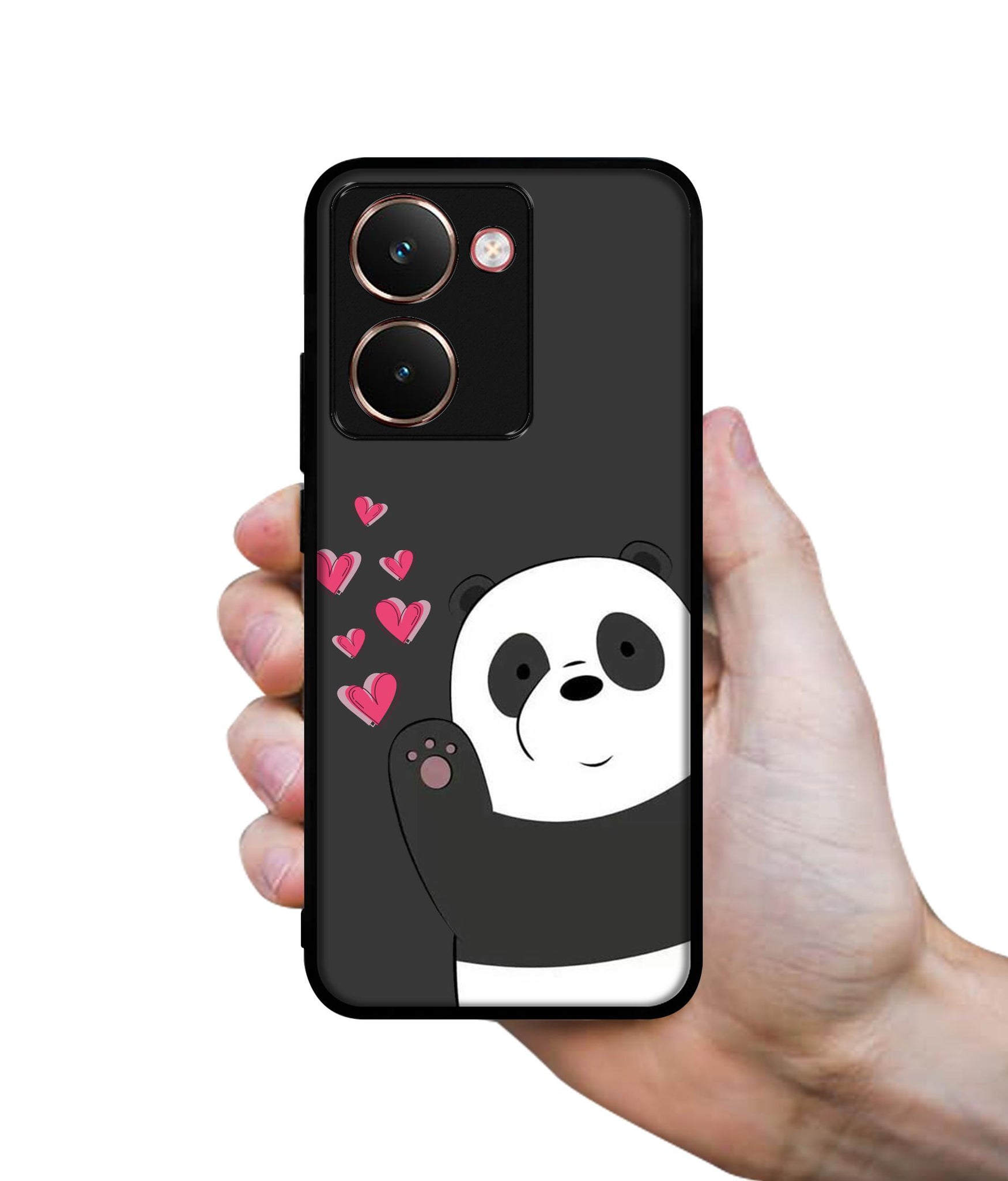 Love Panda Designer 2D Printed Back Case Cover for Realme P3 Ultra 5G