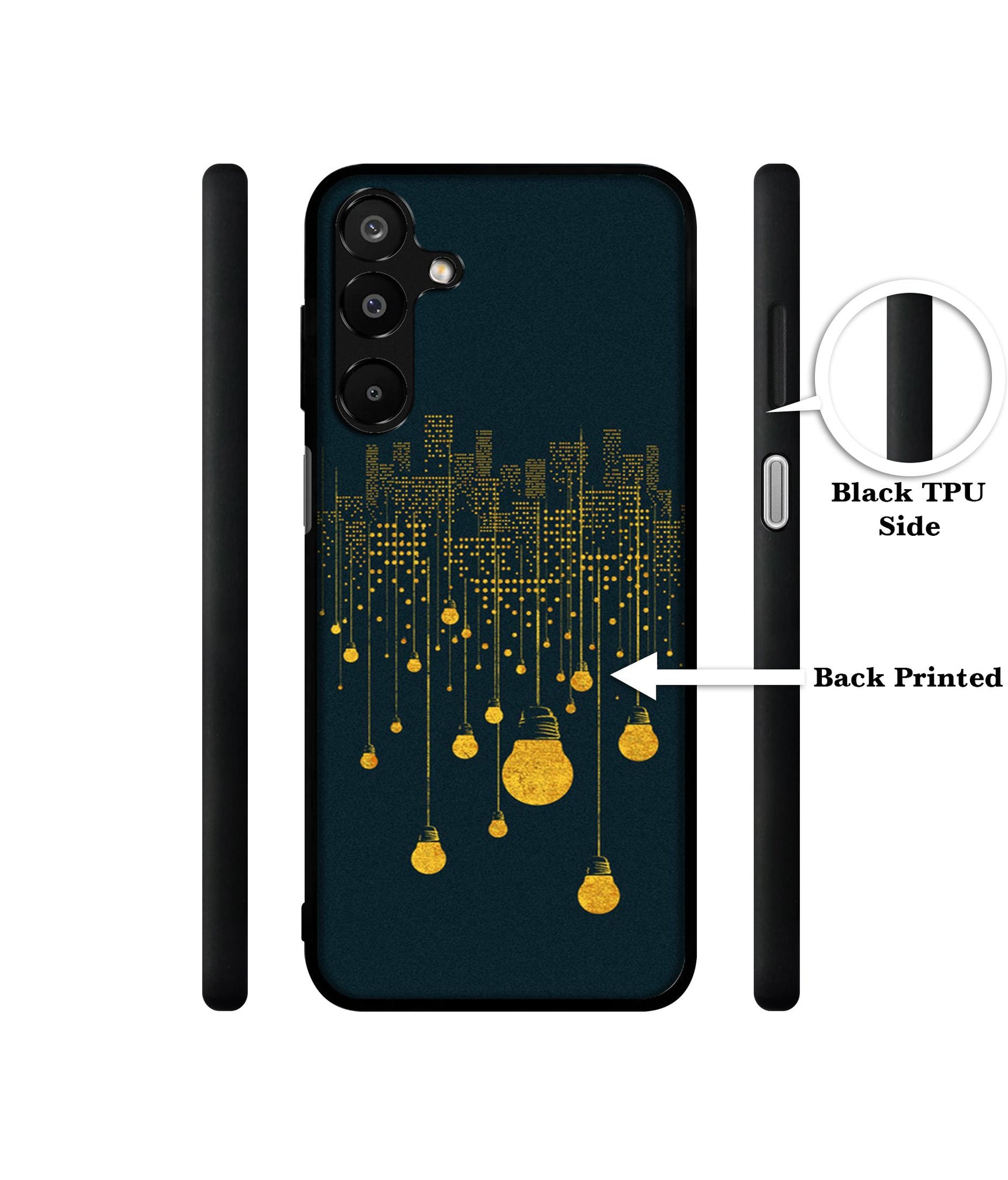 City Light Pattern Designer 2D Printed Back Case Cover for Samsung Galaxy A16 4G / A16 5G