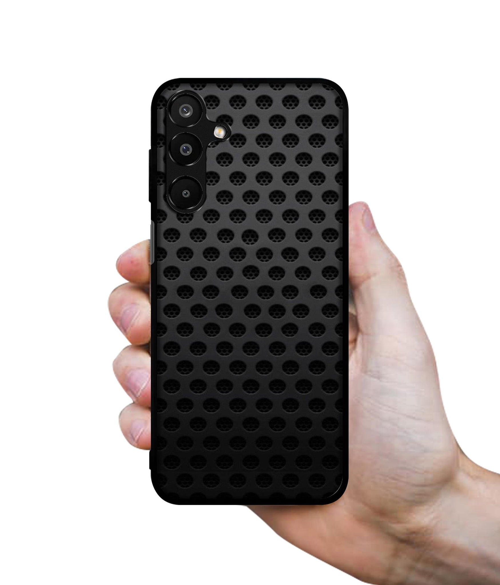 Black Circle Designer 2D Printed Back Case Cover for Samsung Galaxy A16 4G / A16 5G
