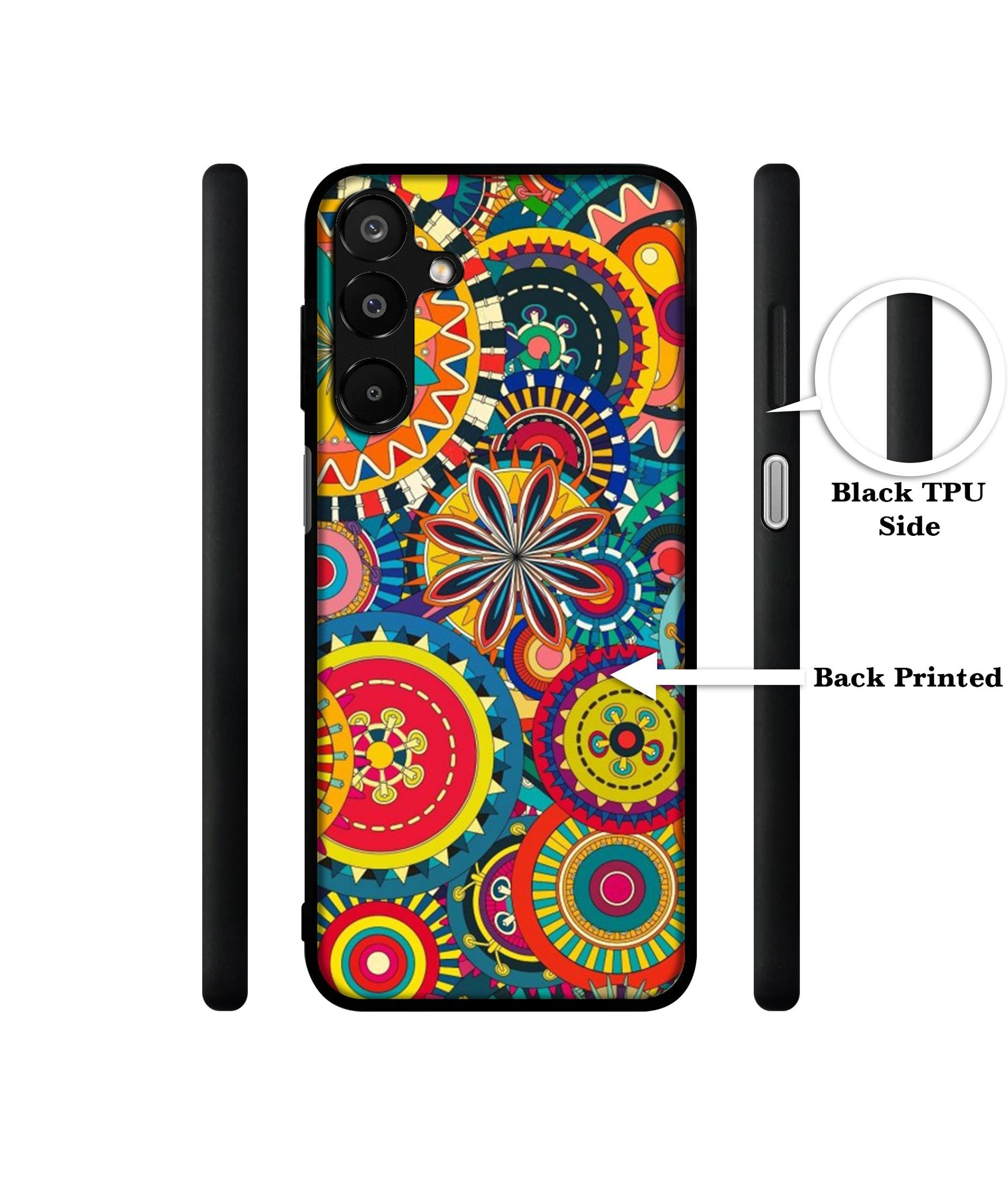 Ring Pattern Print Designer 2D Printed Back Case Cover for Samsung Galaxy A16 4G / A16 5G