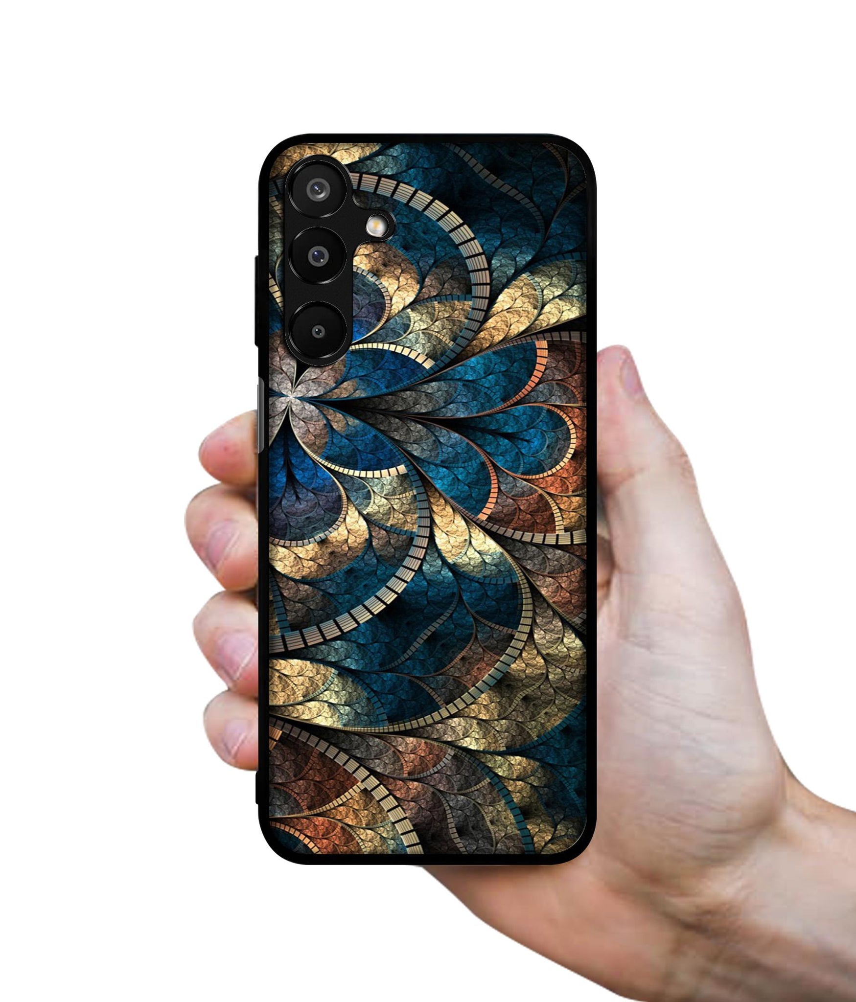 Fractional Pattern Designer 2D Printed Back Case Cover for Samsung Galaxy A16 4G / A16 5G