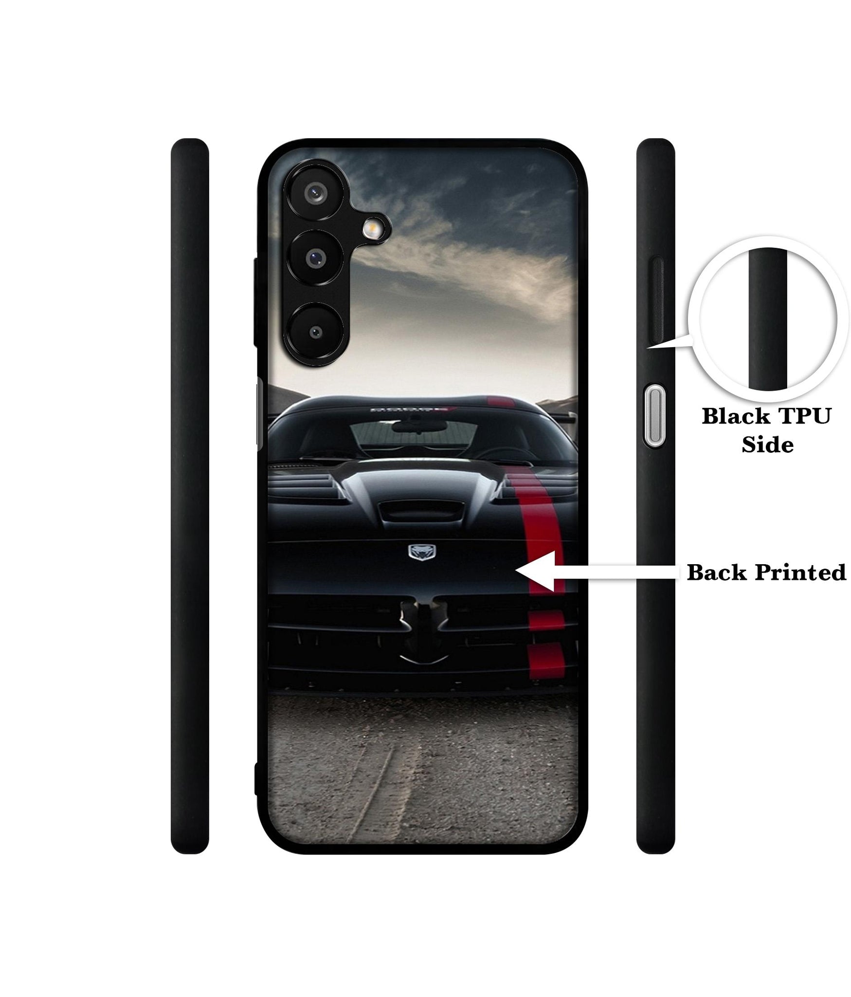Sports Car Pattern Designer 2D Printed Back Case Cover for Samsung Galaxy A16 4G / A16 5G