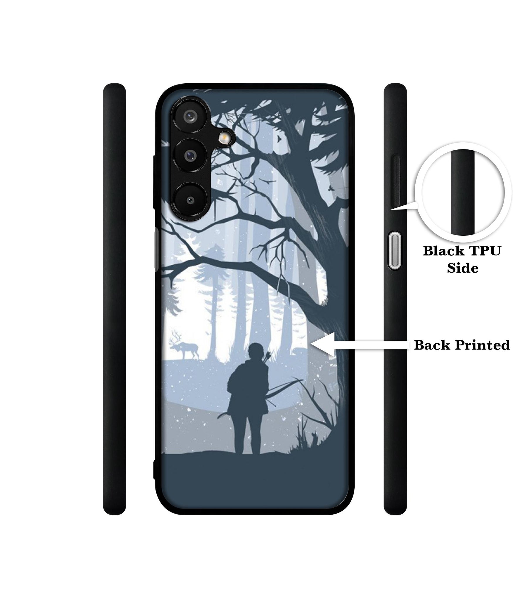 Hunter Designer 2D Printed Back Case Cover for Samsung Galaxy A16 4G / A16 5G