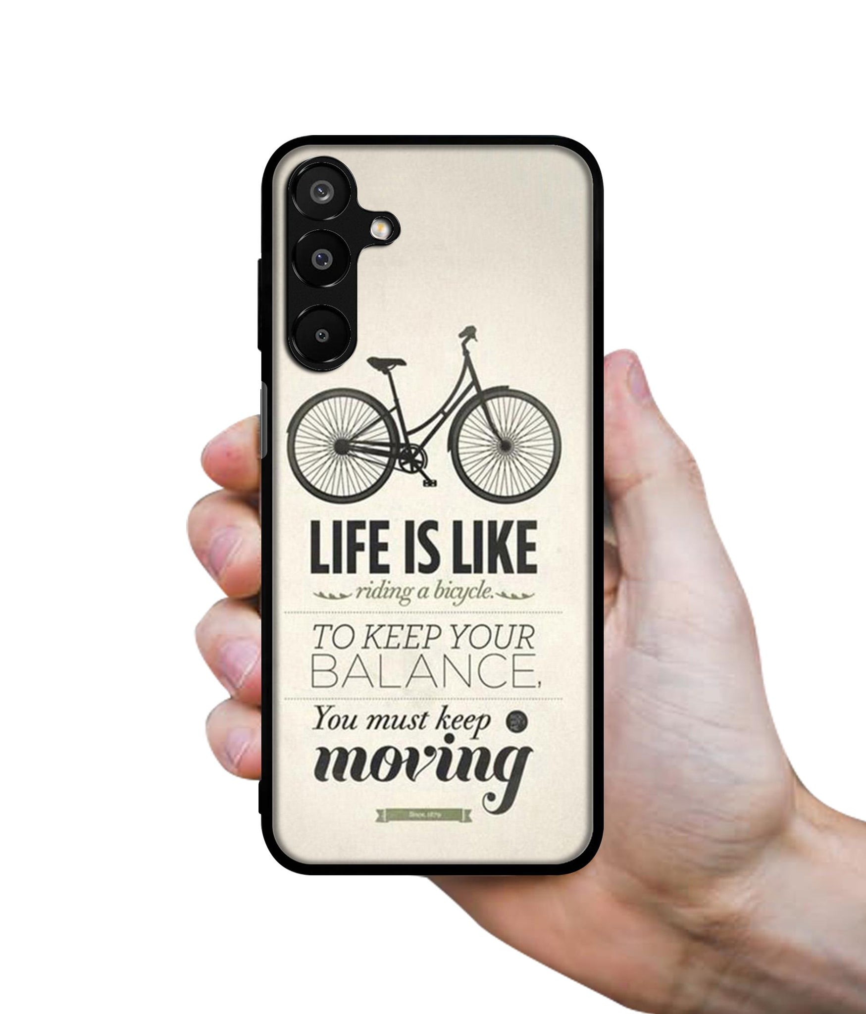 Life is Like Moving Designer 2D Printed Back Case Cover for Samsung Galaxy A16 4G / A16 5G