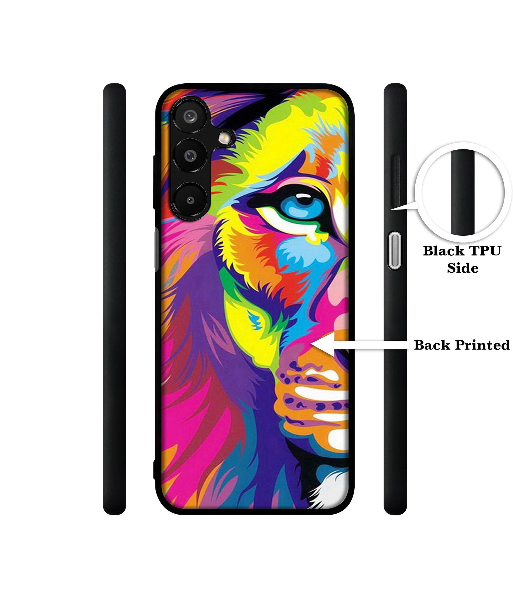 Lion Designer 2D Printed Back Case Cover for Samsung Galaxy A16 4G / A16 5G
