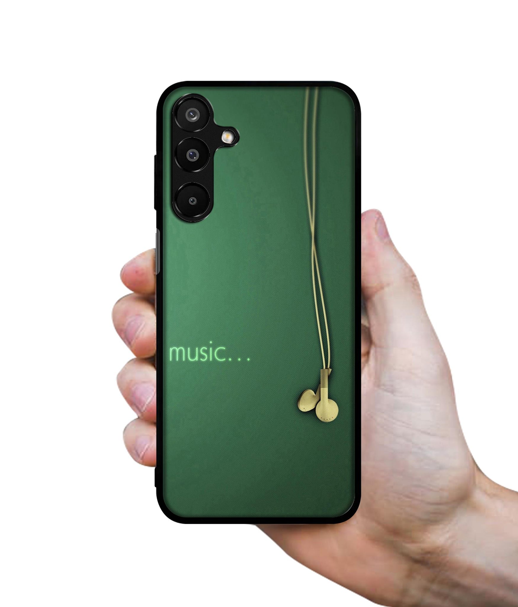 Headphone Music Designer 2D Printed Back Case Cover for Samsung Galaxy A16 4G / A16 5G