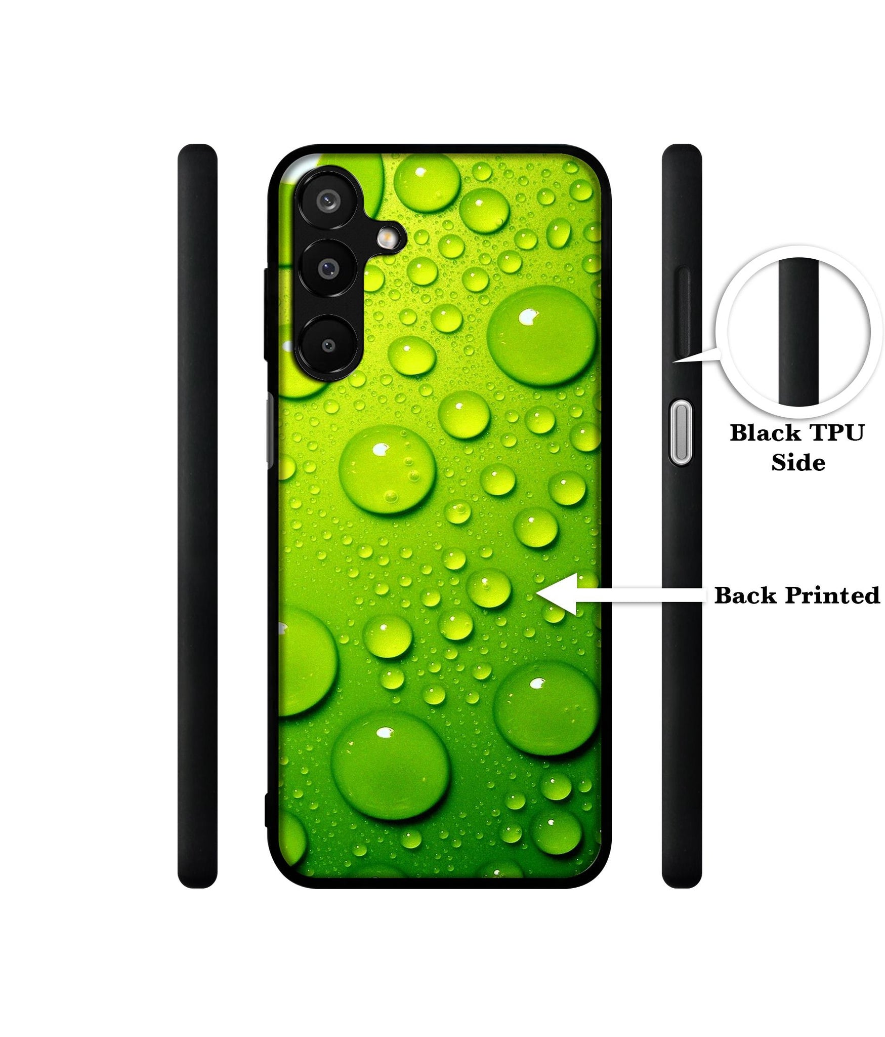 Green Bubbles Designer 2D Printed Back Case Cover for Samsung Galaxy A16 4G / A16 5G
