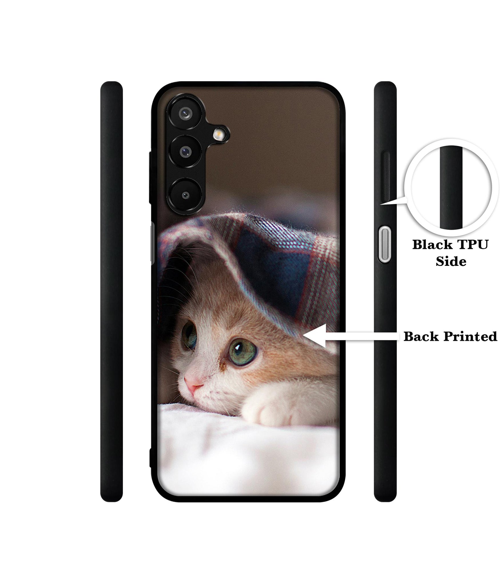 Sleepy Kitten Designer 2D Printed Back Case Cover for Samsung Galaxy A16 4G / A16 5G