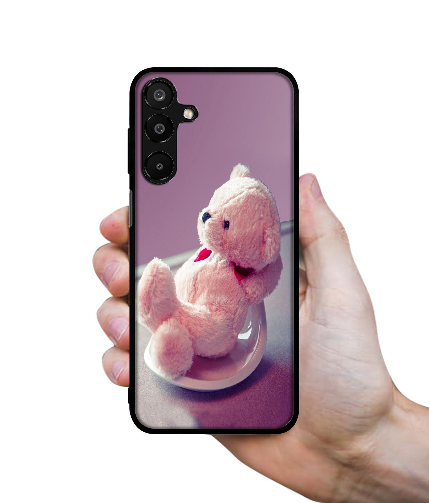 Cute Teddy Bear Designer 2D Printed Back Case Cover for Samsung Galaxy A16 4G / A16 5G