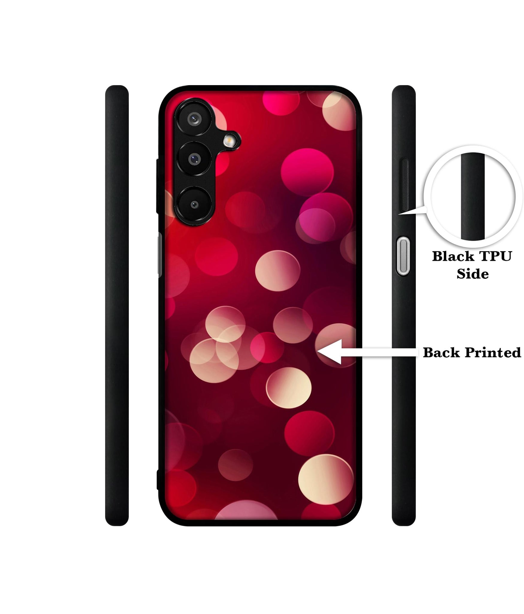 3D Circles Designer 2D Printed Back Case Cover for Samsung Galaxy A16 4G / A16 5G