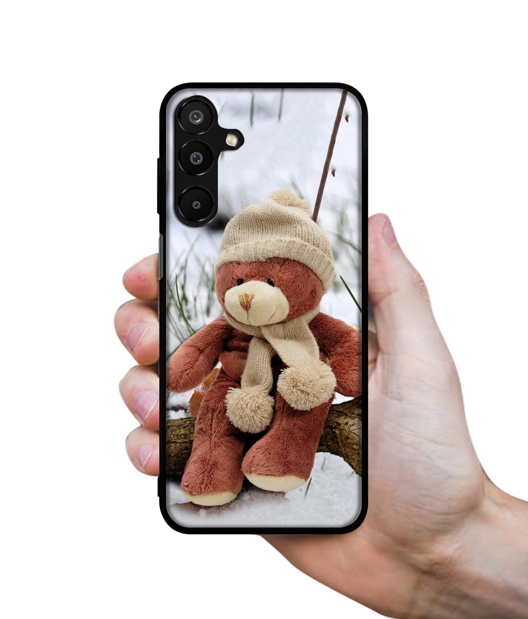 Woolen Bear Designer 2D Printed Back Case Cover for Samsung Galaxy A16 4G / A16 5G