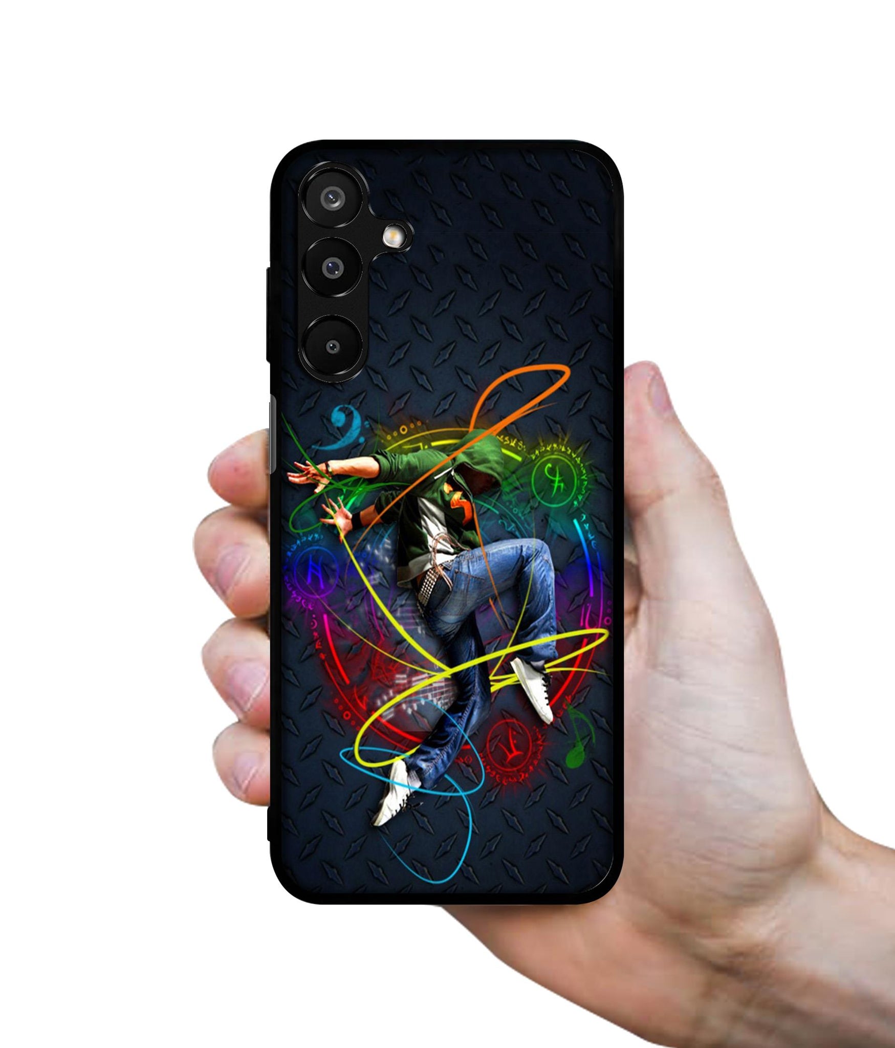 Boy With Music Designer 2D Printed Back Case Cover for Samsung Galaxy A16 4G / A16 5G