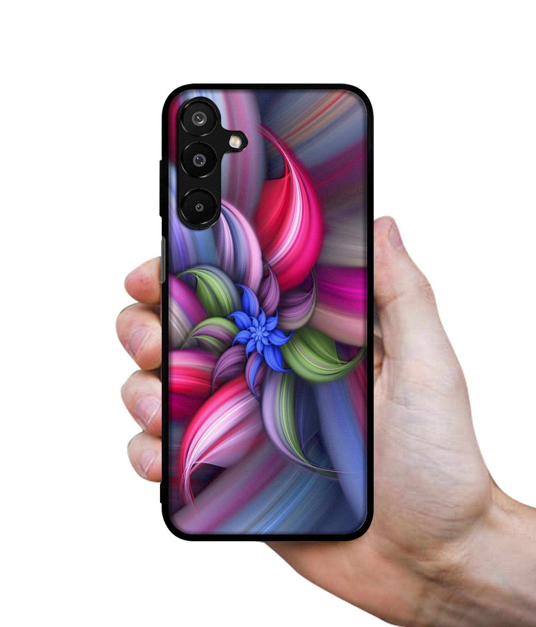 Colorful Flower Designer 2D Printed Back Case Cover for Samsung Galaxy A16 4G / A16 5G