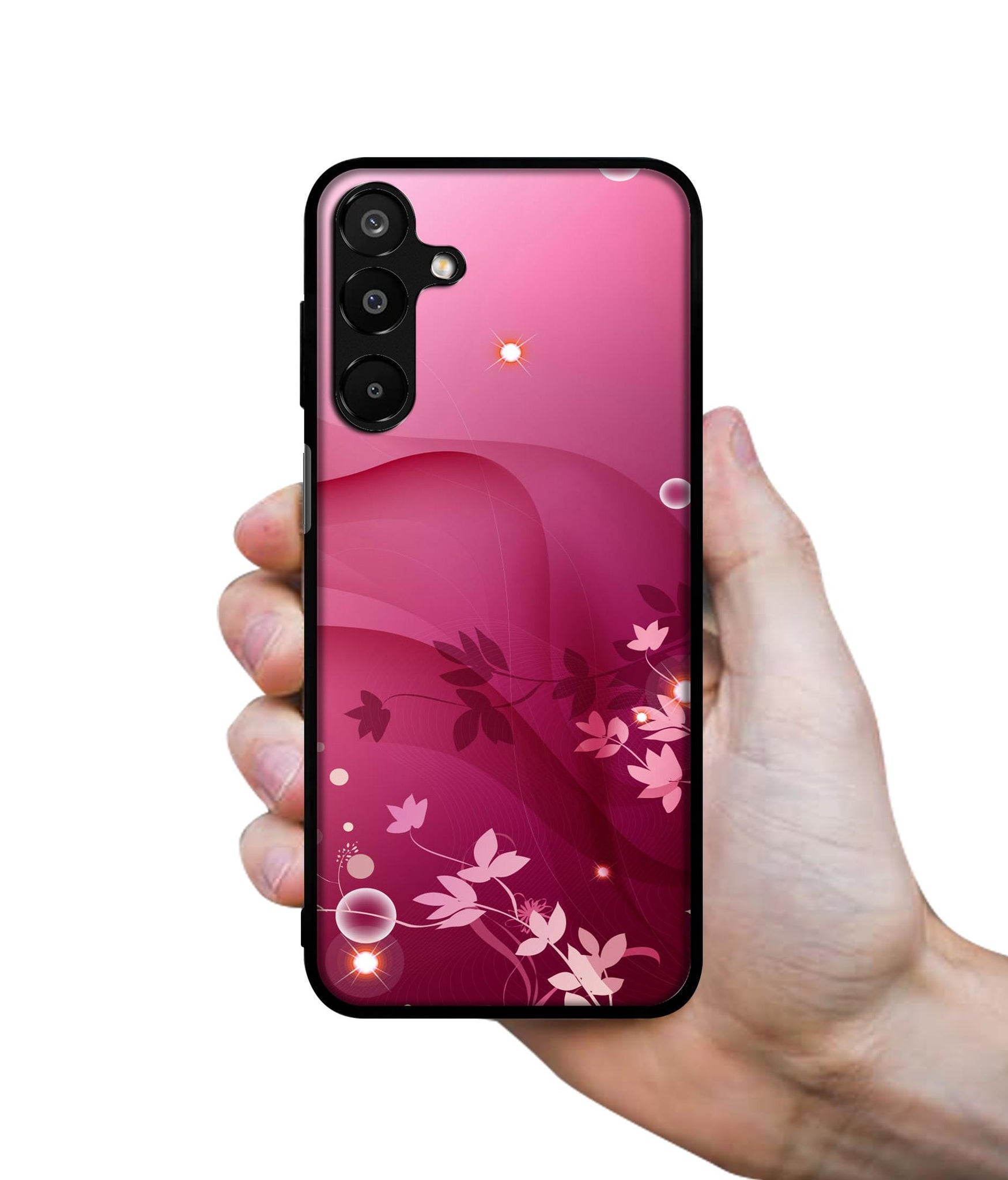 Pink Abstract Designer 2D Printed Back Case Cover for Samsung Galaxy A16 4G / A16 5G