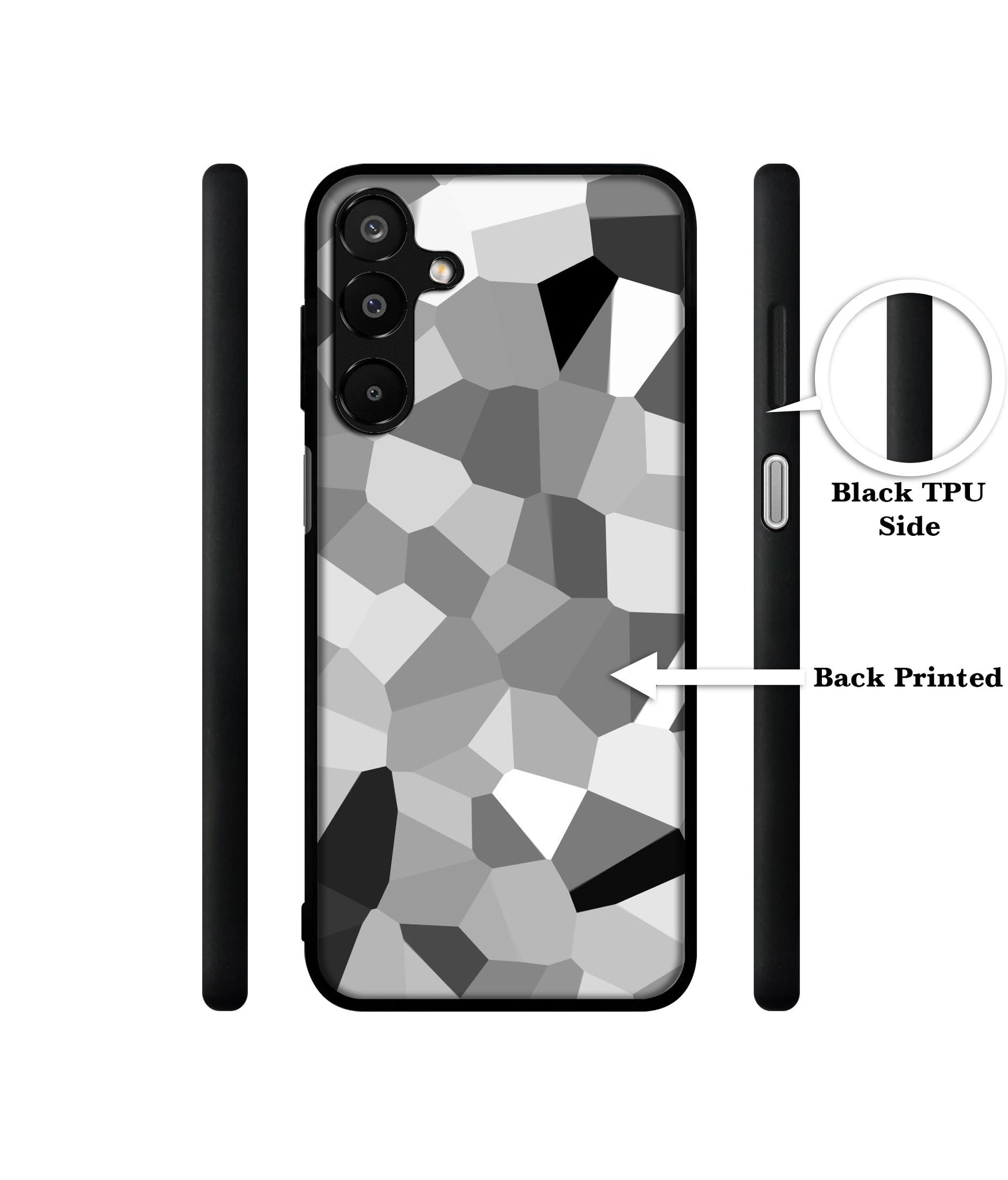 Black & White Mathematical Shape Designer 2D Printed Back Case Cover for Samsung Galaxy A16 4G / A16 5G