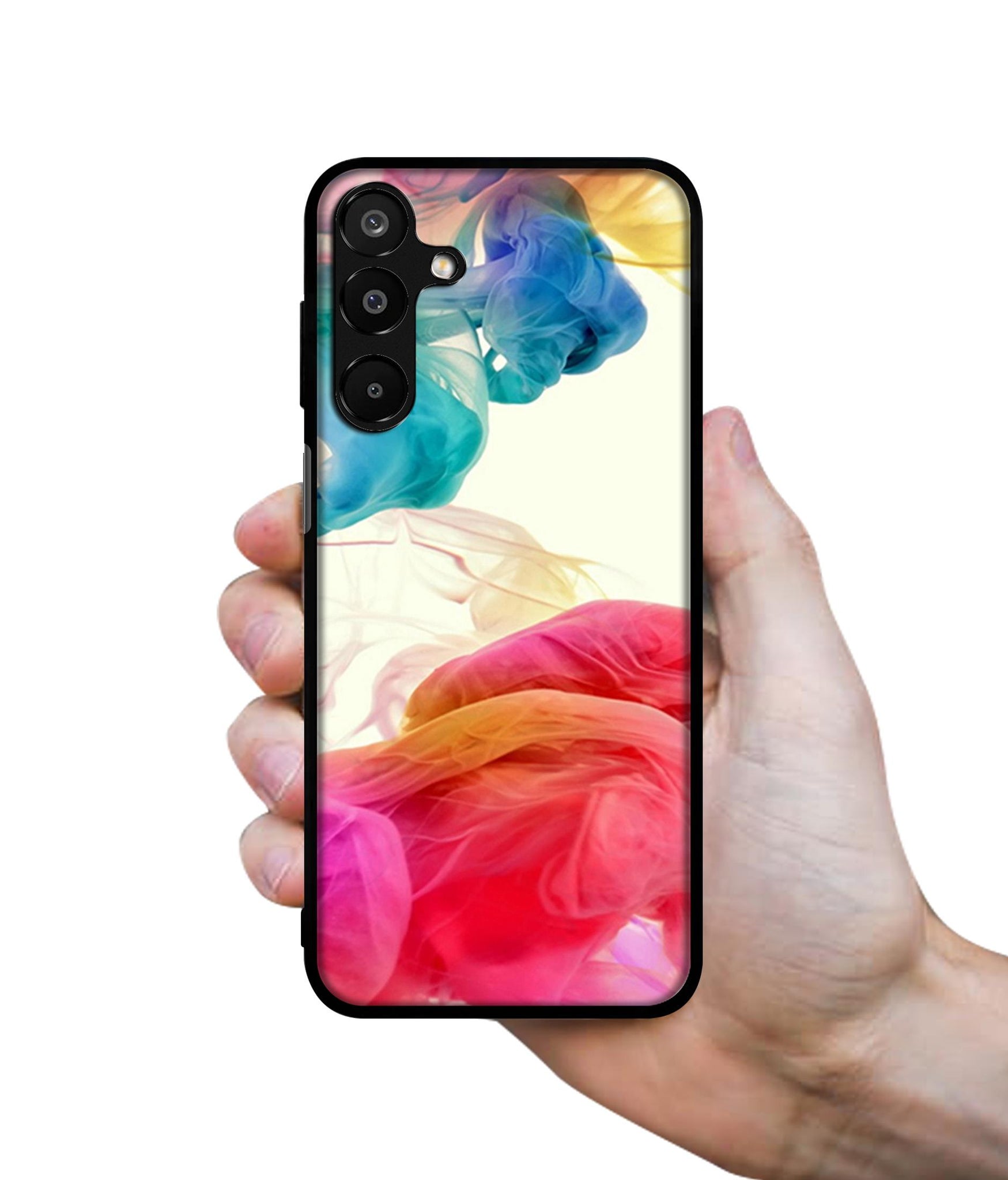 Colored Smoke Designer 2D Printed Back Case Cover for Samsung Galaxy A16 4G / A16 5G