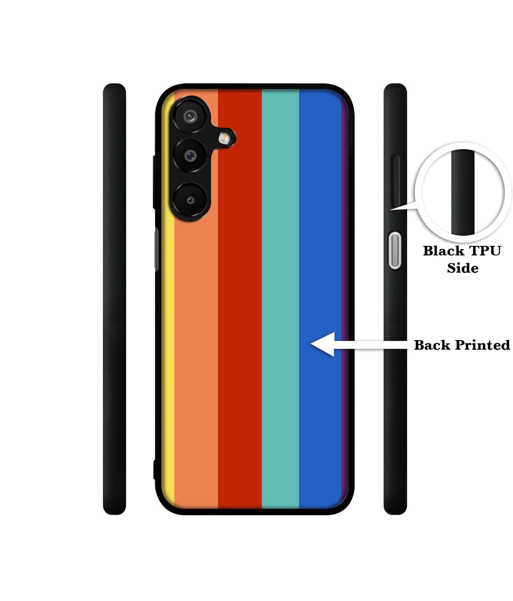 Rainbow Colors Designer 2D Printed Back Case Cover for Samsung Galaxy A16 4G / A16 5G